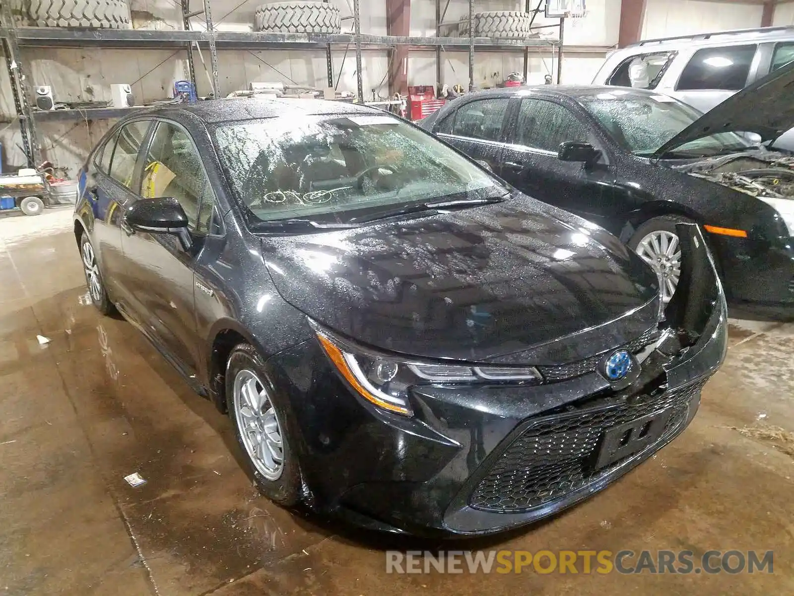 1 Photograph of a damaged car JTDEBRBE0LJ002827 TOYOTA COROLLA 2020