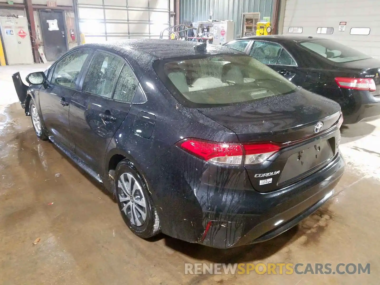 3 Photograph of a damaged car JTDEBRBE0LJ002827 TOYOTA COROLLA 2020