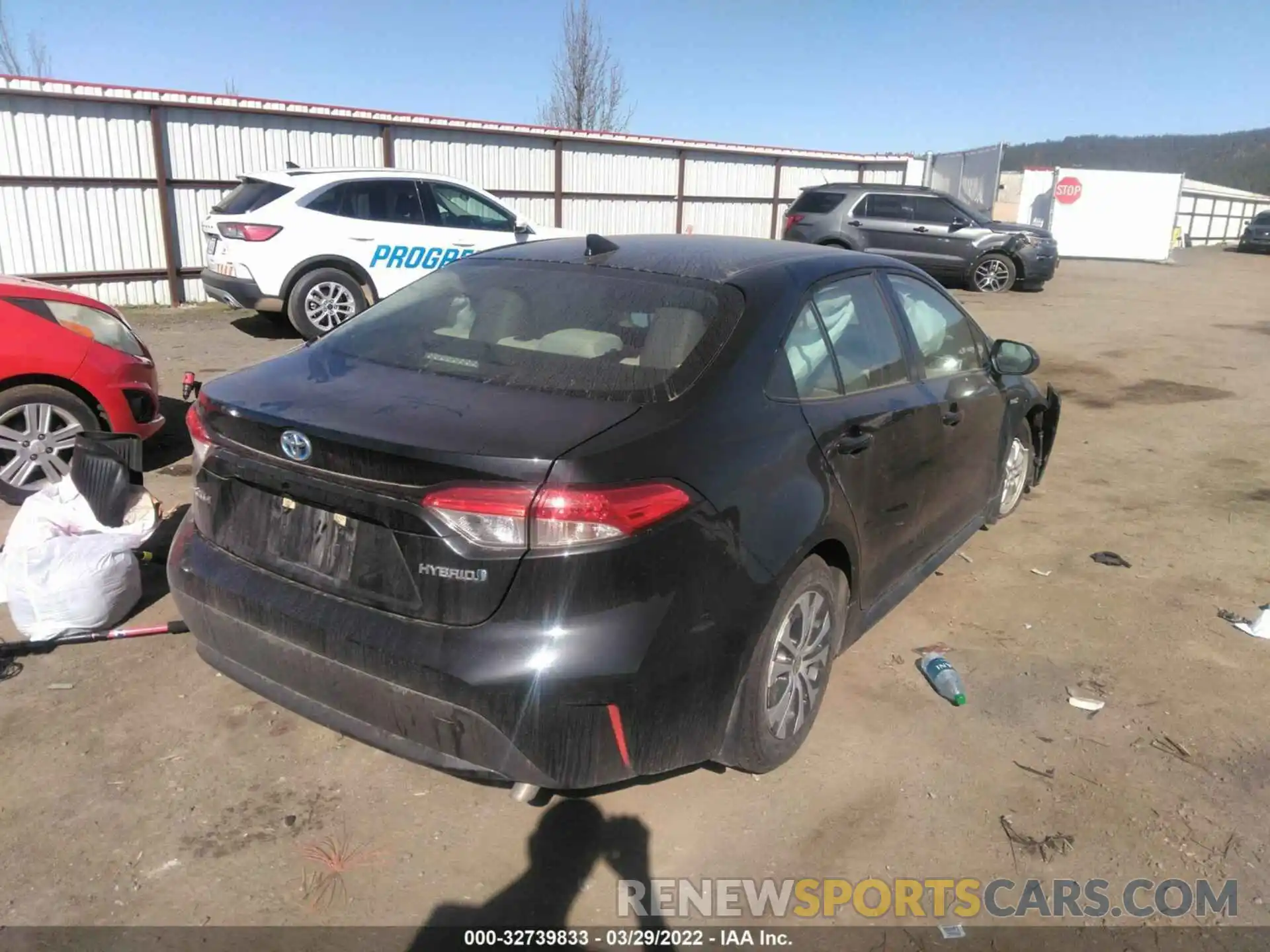 5 Photograph of a damaged car JTDEBRBE0LJ004206 TOYOTA COROLLA 2020