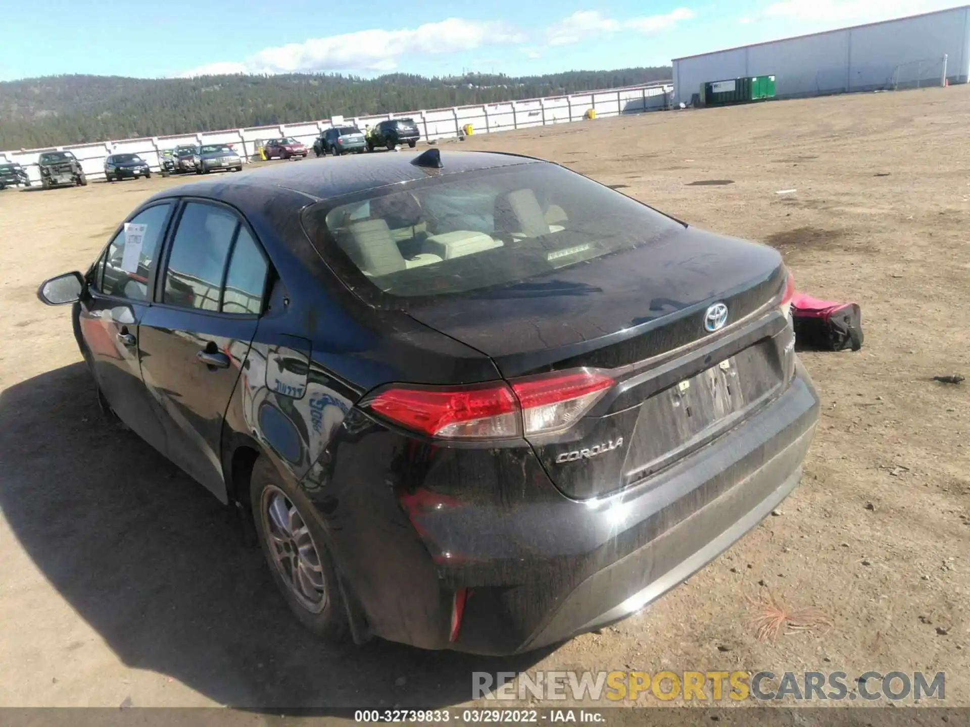 8 Photograph of a damaged car JTDEBRBE0LJ004206 TOYOTA COROLLA 2020