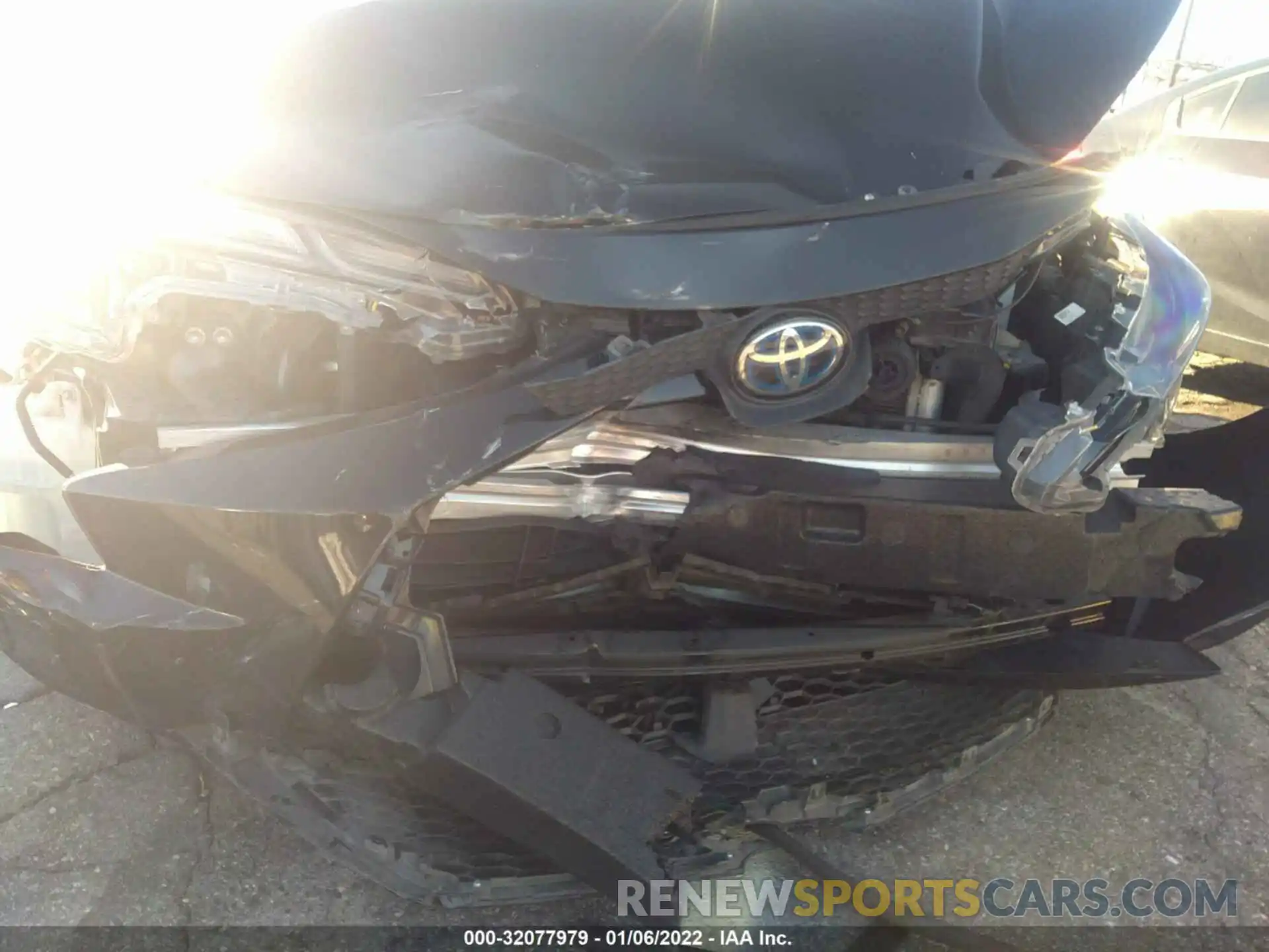 6 Photograph of a damaged car JTDEBRBE0LJ005937 TOYOTA COROLLA 2020