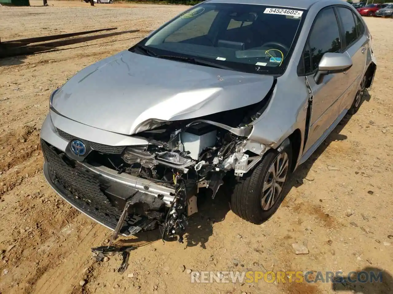 9 Photograph of a damaged car JTDEBRBE0LJ006151 TOYOTA COROLLA 2020