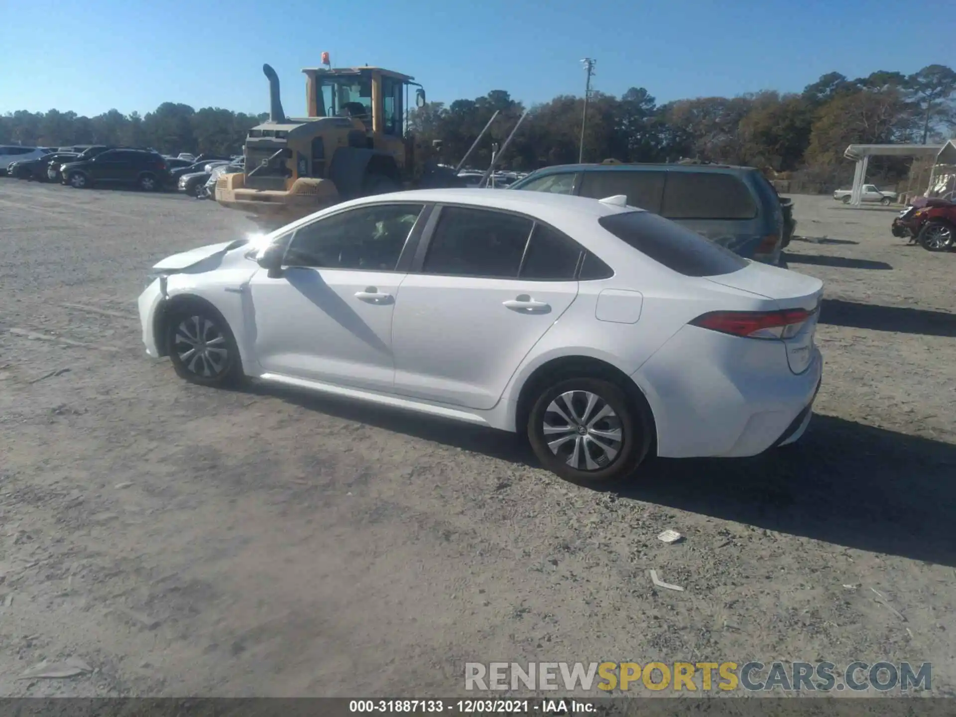 3 Photograph of a damaged car JTDEBRBE0LJ012158 TOYOTA COROLLA 2020