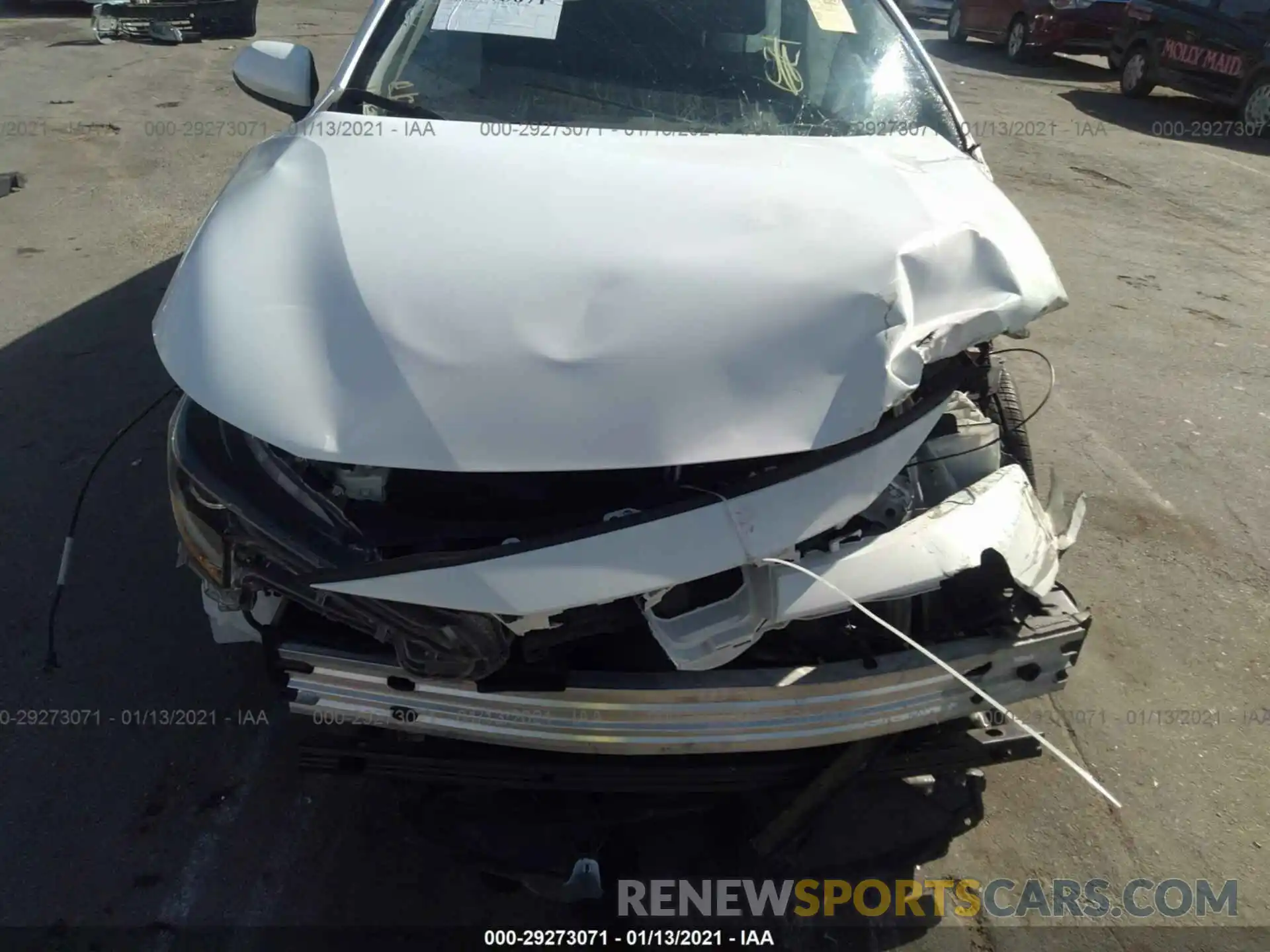 6 Photograph of a damaged car JTDEBRBE0LJ012922 TOYOTA COROLLA 2020