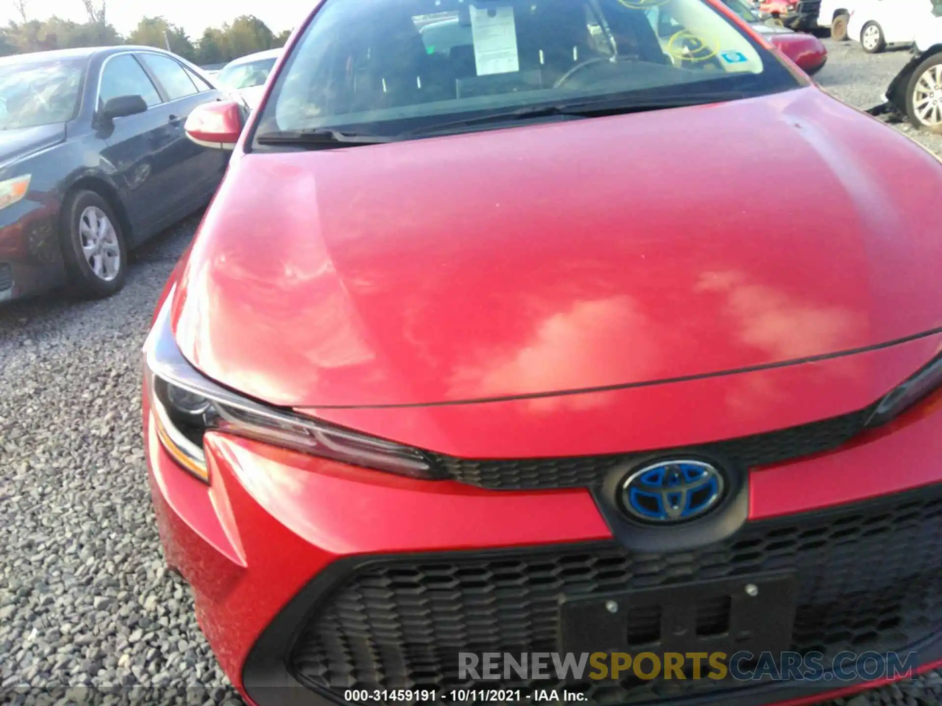 6 Photograph of a damaged car JTDEBRBE0LJ024892 TOYOTA COROLLA 2020