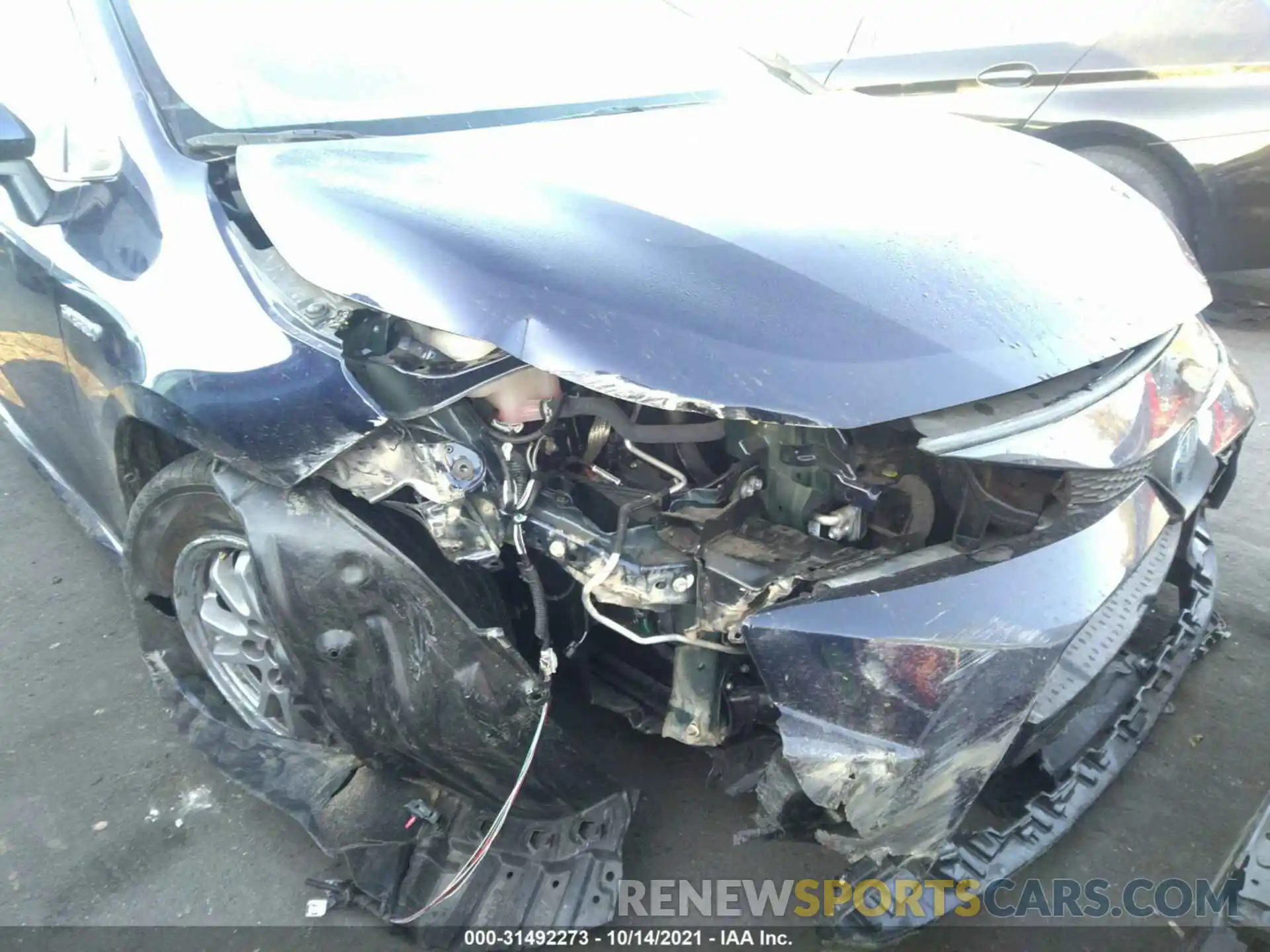 6 Photograph of a damaged car JTDEBRBE0LJ029140 TOYOTA COROLLA 2020