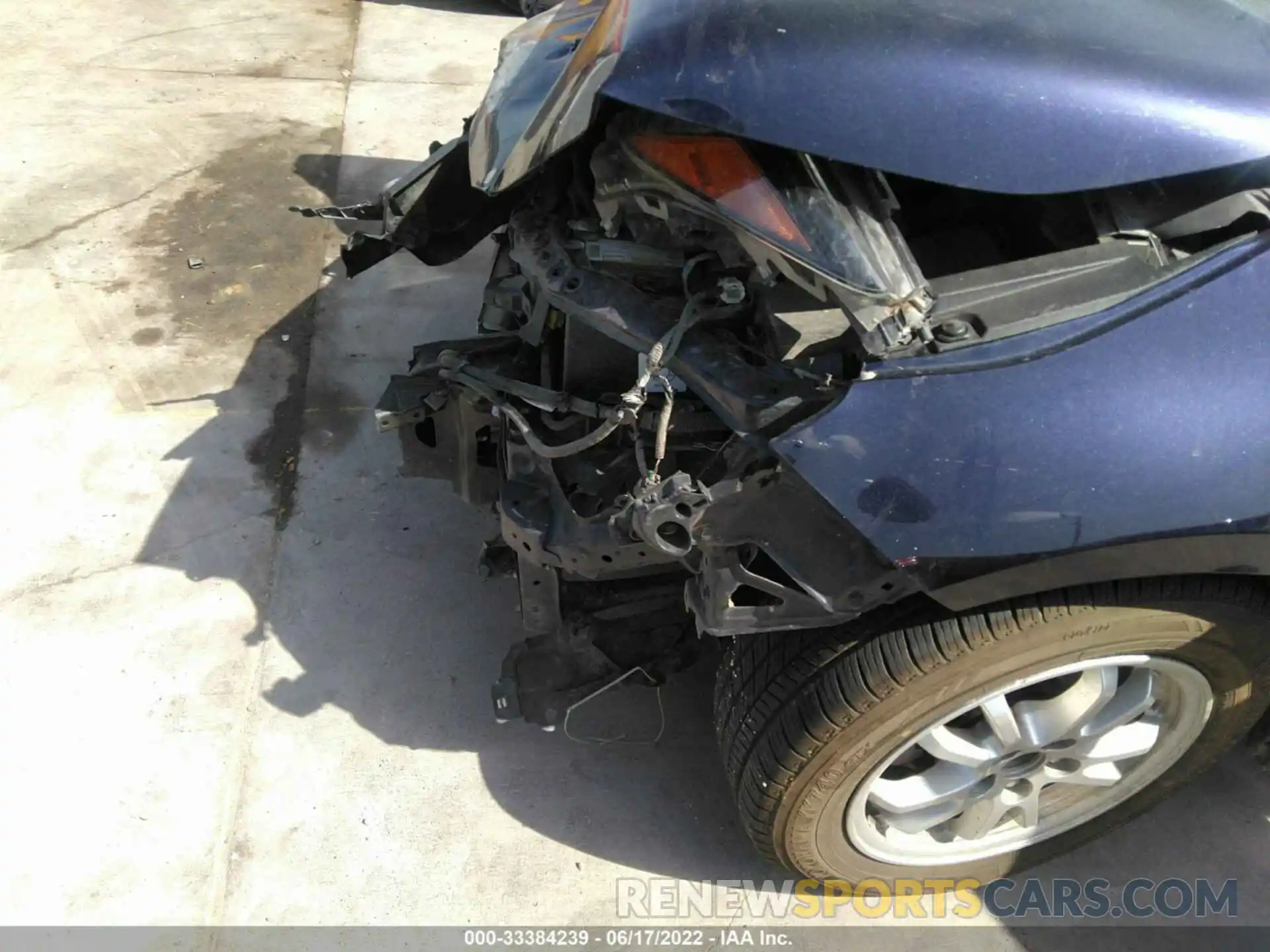 6 Photograph of a damaged car JTDEBRBE1LJ000553 TOYOTA COROLLA 2020