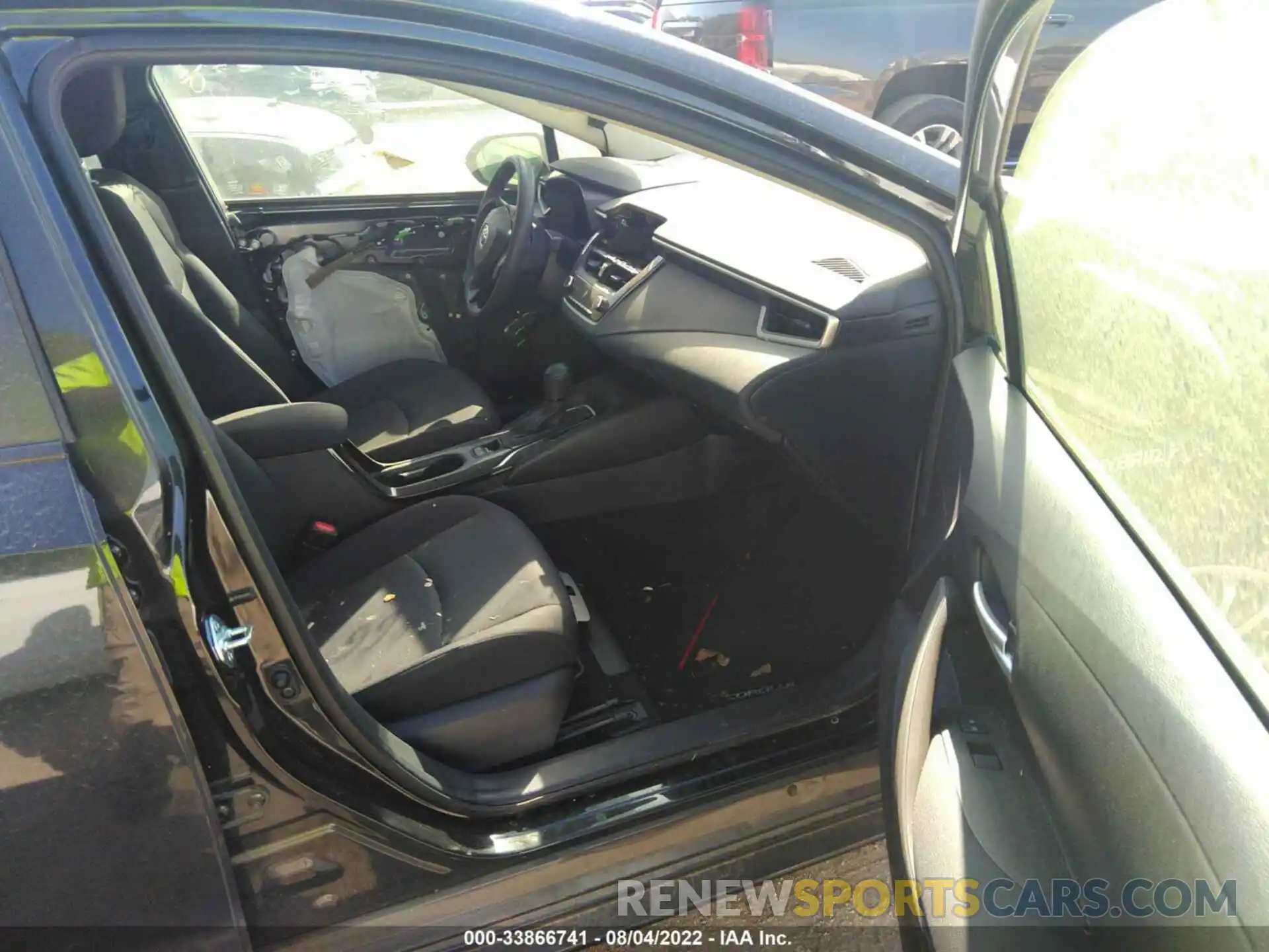 5 Photograph of a damaged car JTDEBRBE1LJ002111 TOYOTA COROLLA 2020