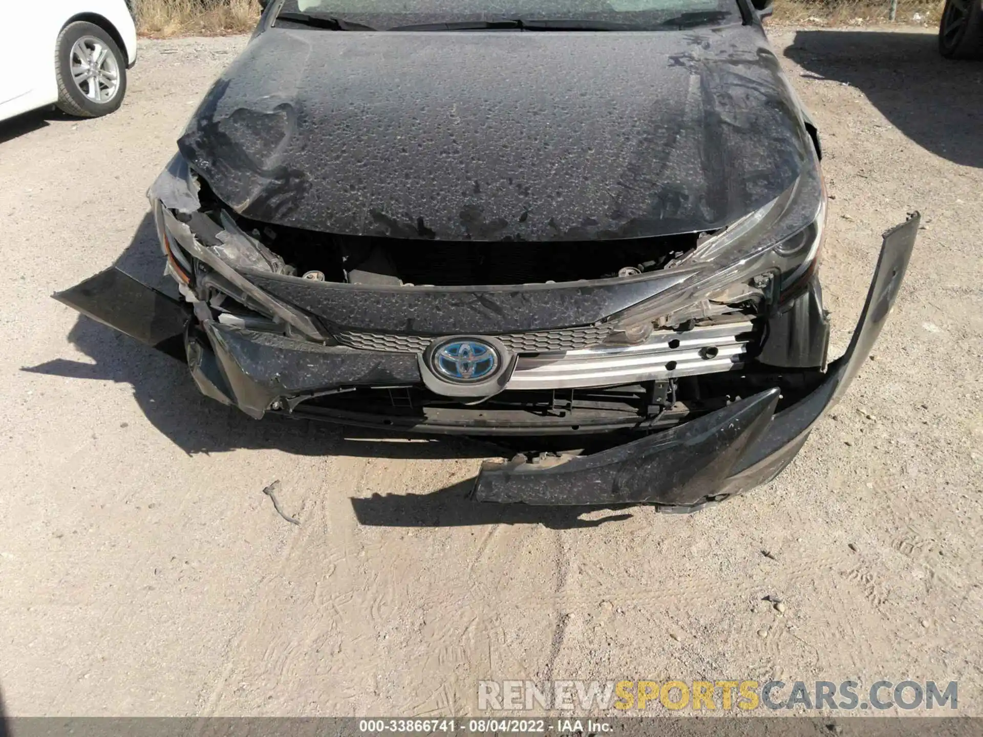 6 Photograph of a damaged car JTDEBRBE1LJ002111 TOYOTA COROLLA 2020