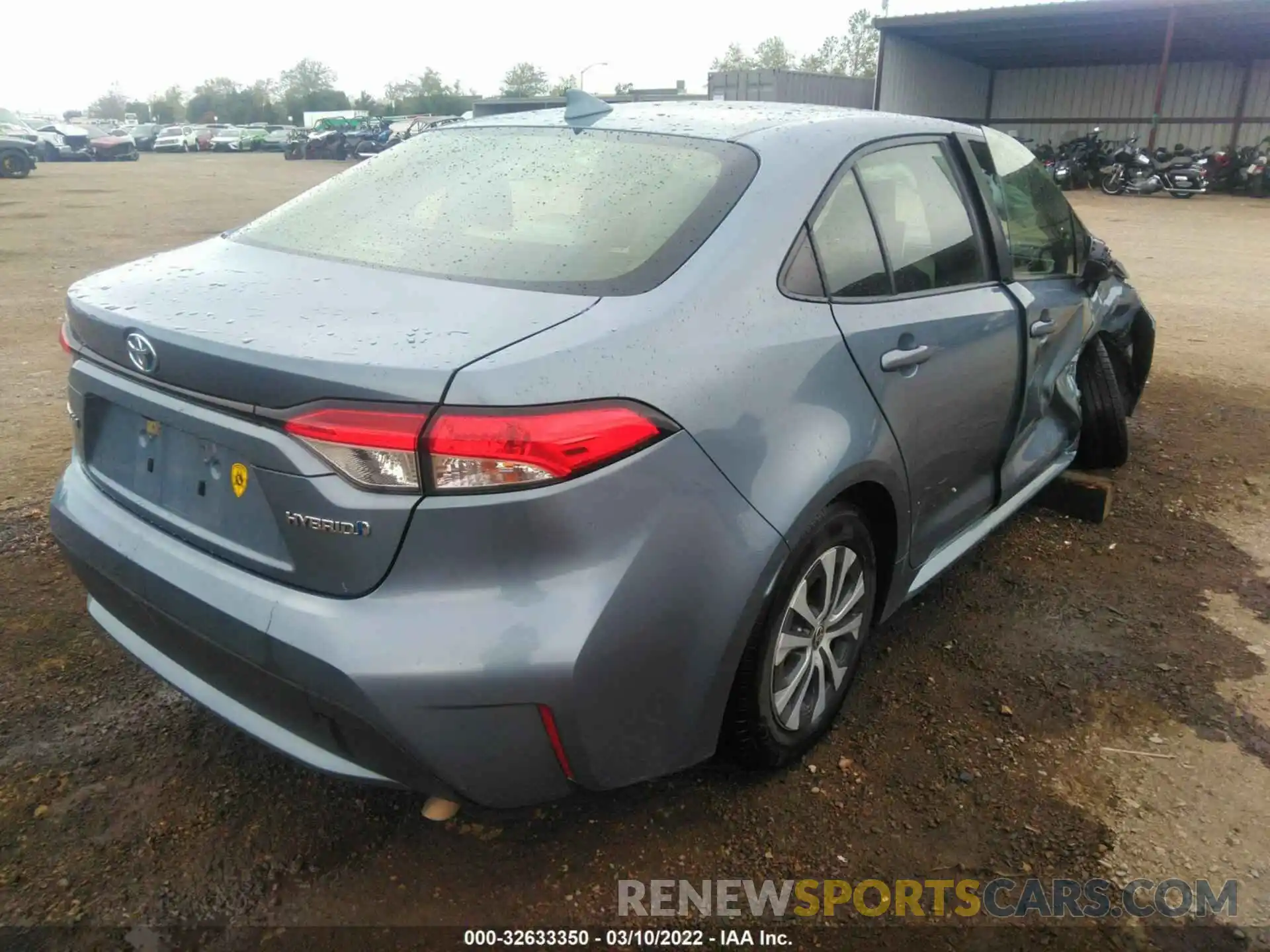 4 Photograph of a damaged car JTDEBRBE1LJ002240 TOYOTA COROLLA 2020