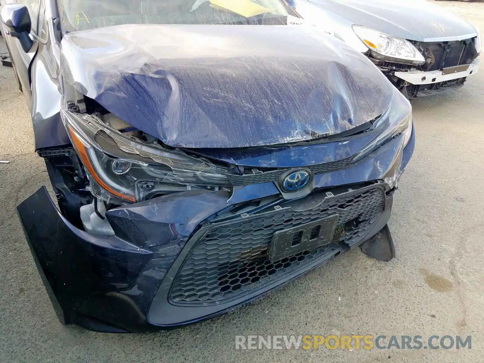 9 Photograph of a damaged car JTDEBRBE1LJ002478 TOYOTA COROLLA 2020