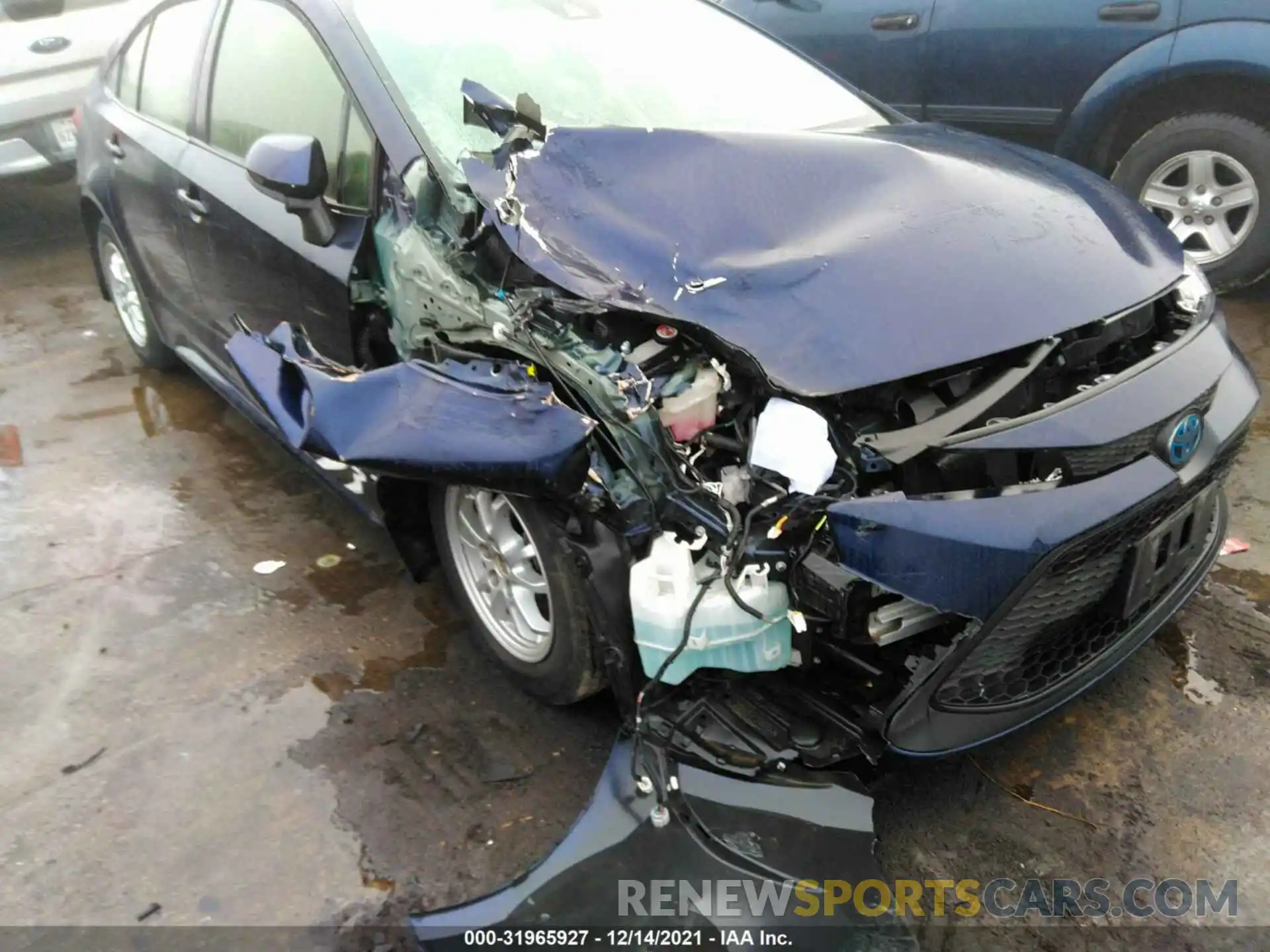 6 Photograph of a damaged car JTDEBRBE1LJ003176 TOYOTA COROLLA 2020