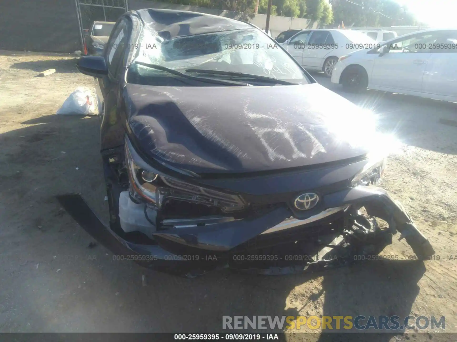 6 Photograph of a damaged car JTDEBRBE1LJ008362 TOYOTA COROLLA 2020