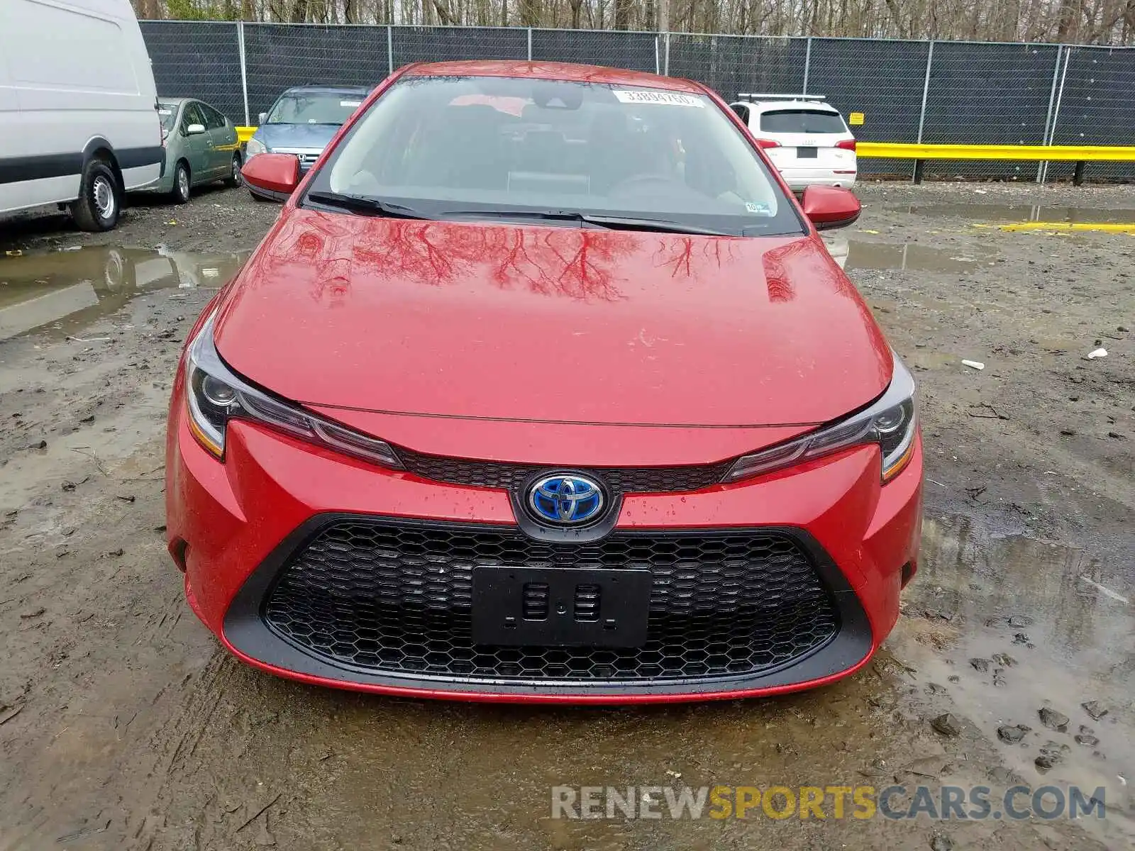 9 Photograph of a damaged car JTDEBRBE1LJ018311 TOYOTA COROLLA 2020