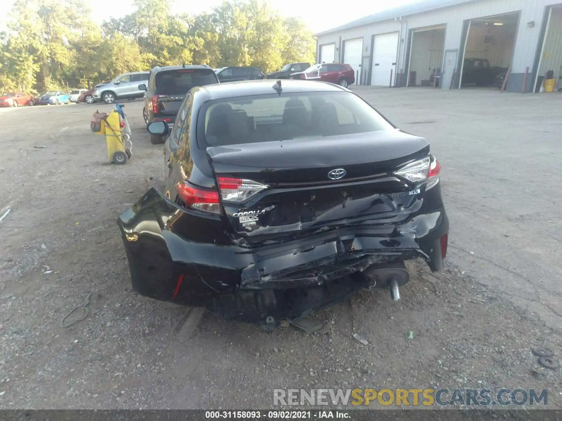 6 Photograph of a damaged car JTDEBRBE1LJ021595 TOYOTA COROLLA 2020