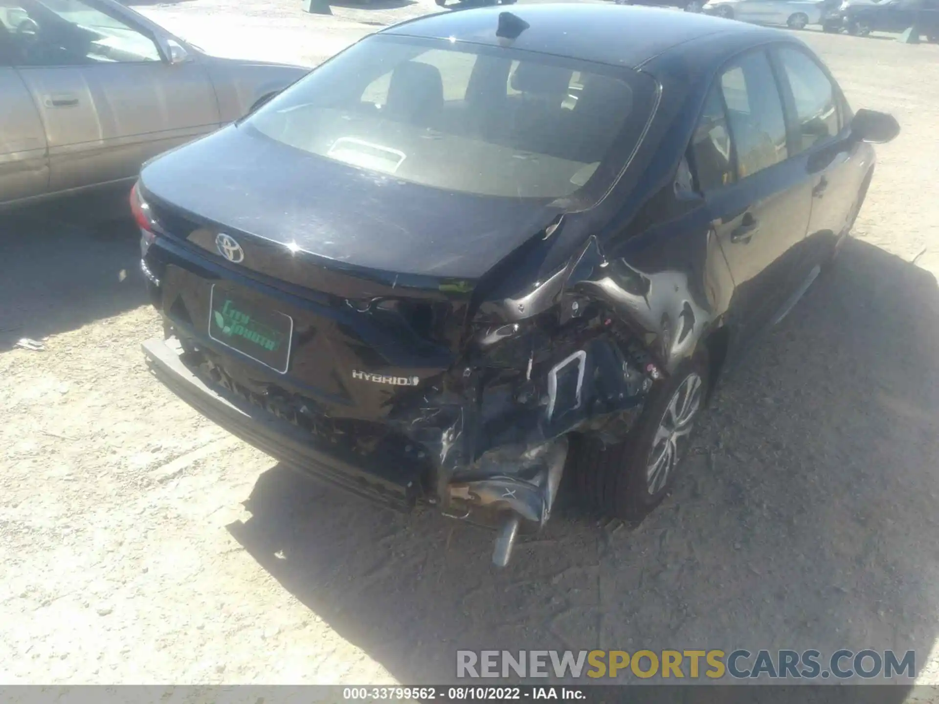 6 Photograph of a damaged car JTDEBRBE1LJ023718 TOYOTA COROLLA 2020