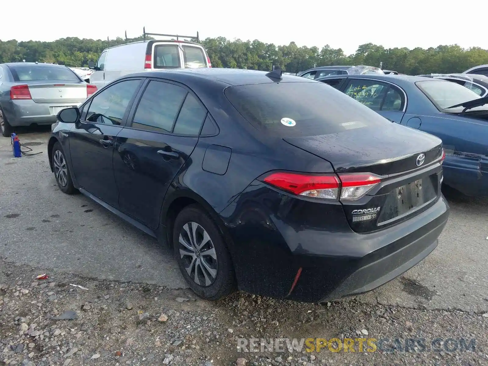 3 Photograph of a damaged car JTDEBRBE2LJ001906 TOYOTA COROLLA 2020