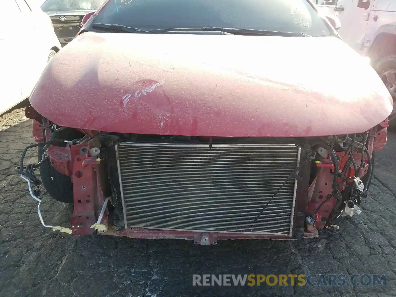 9 Photograph of a damaged car JTDEBRBE2LJ004904 TOYOTA COROLLA 2020