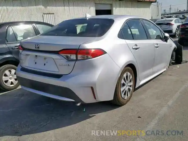 4 Photograph of a damaged car JTDEBRBE2LJ005356 TOYOTA COROLLA 2020