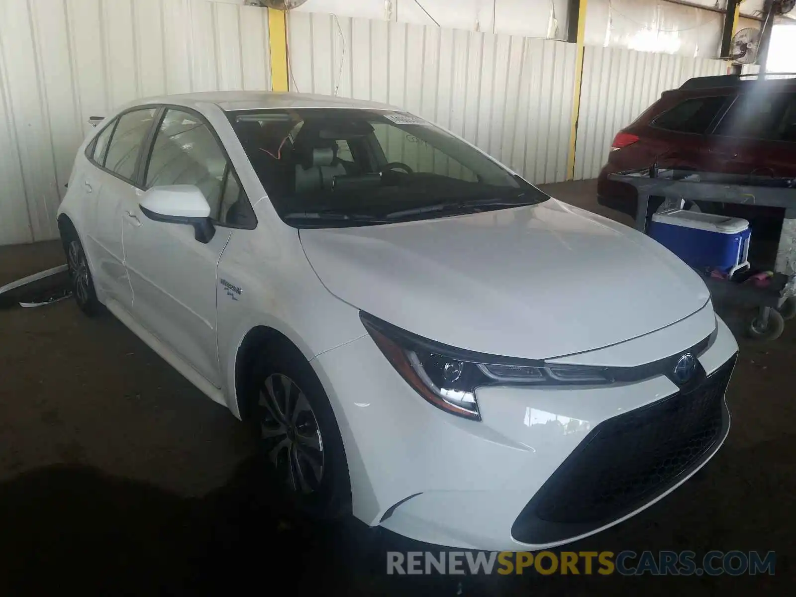 1 Photograph of a damaged car JTDEBRBE2LJ005700 TOYOTA COROLLA 2020