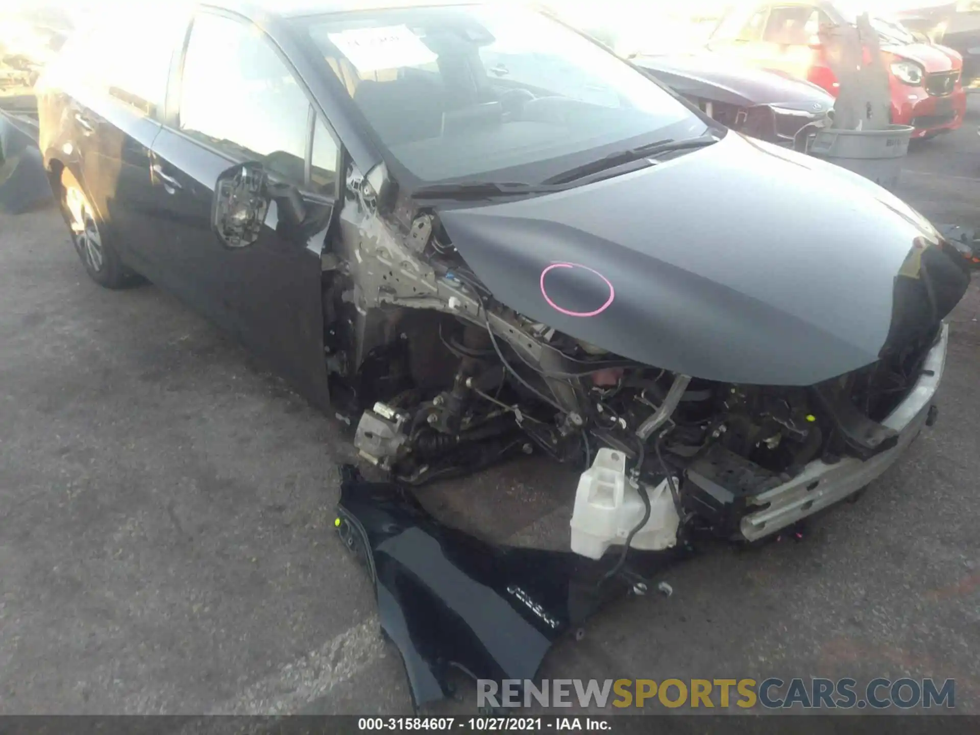 6 Photograph of a damaged car JTDEBRBE2LJ006958 TOYOTA COROLLA 2020