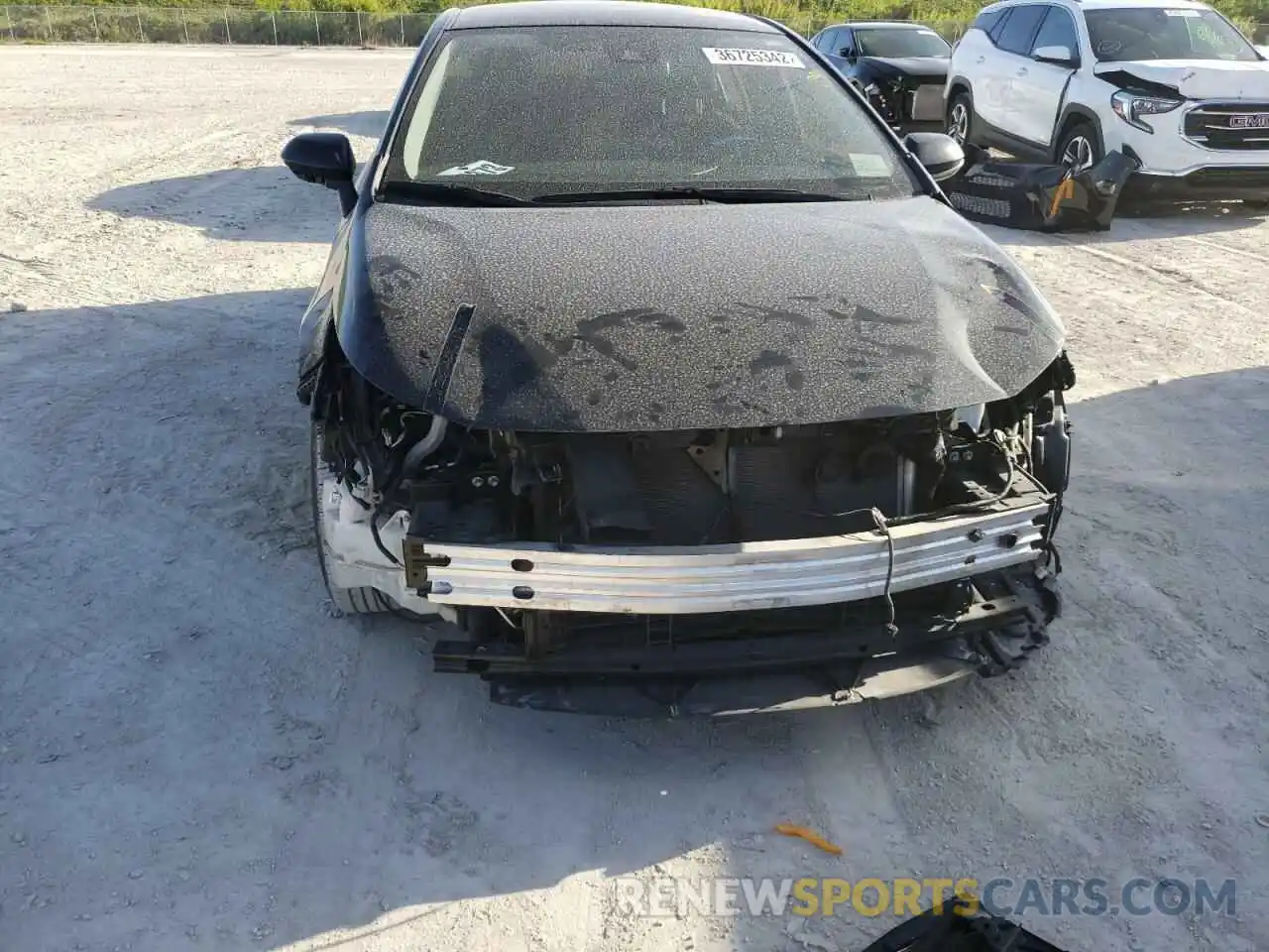 9 Photograph of a damaged car JTDEBRBE2LJ007446 TOYOTA COROLLA 2020