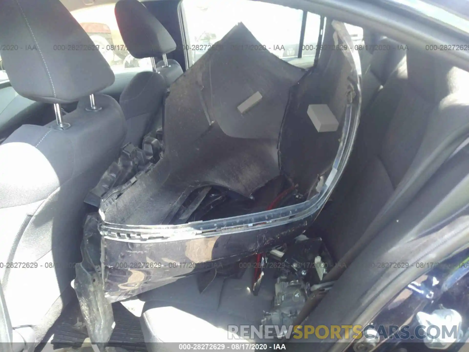 8 Photograph of a damaged car JTDEBRBE2LJ008810 TOYOTA COROLLA 2020