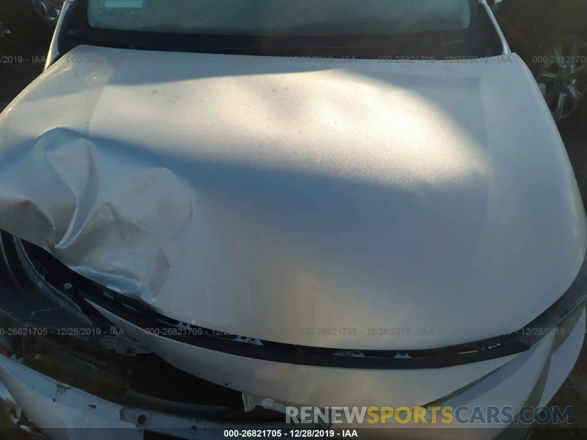 10 Photograph of a damaged car JTDEBRBE2LJ008936 TOYOTA COROLLA 2020