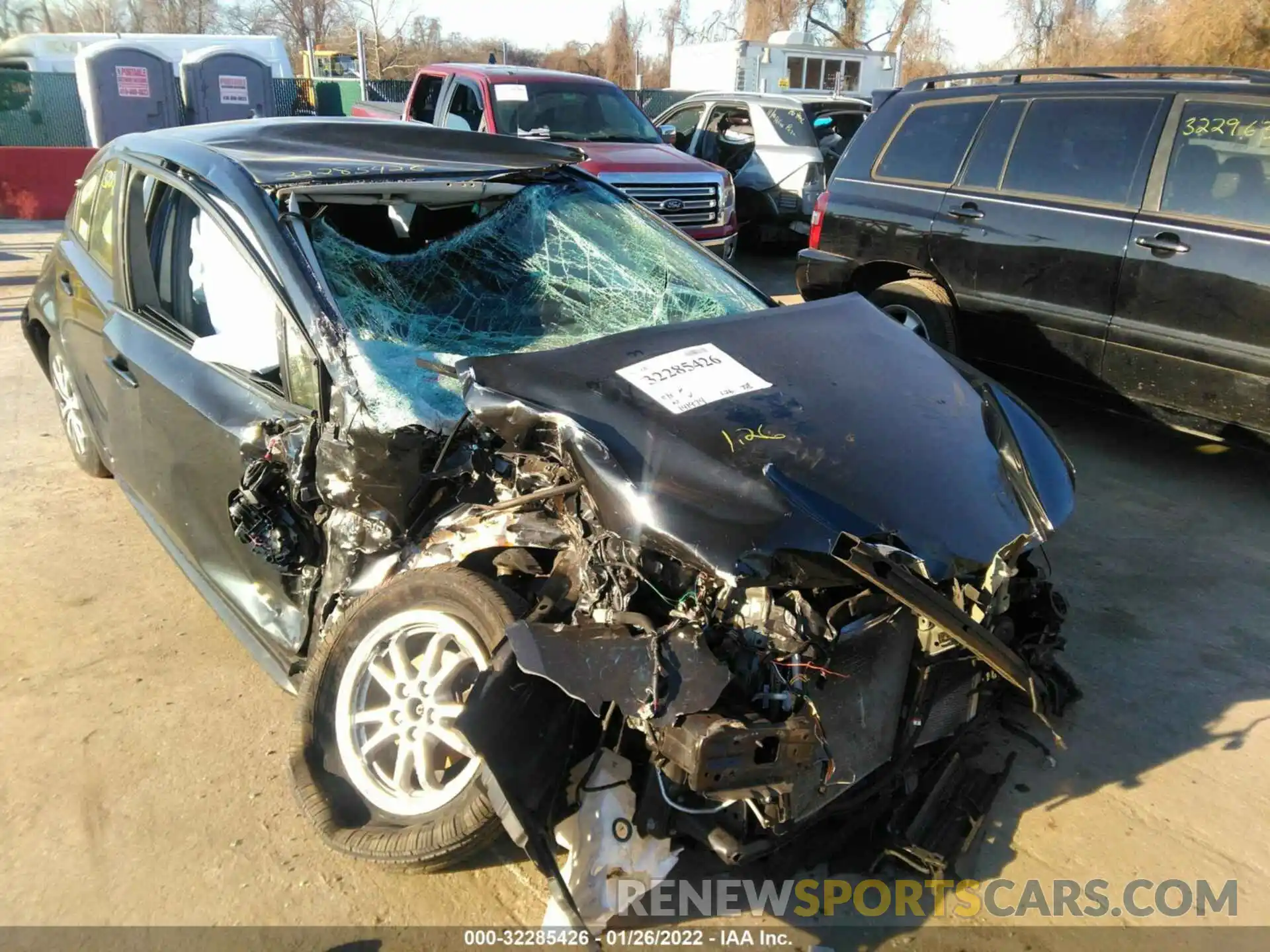 6 Photograph of a damaged car JTDEBRBE2LJ009309 TOYOTA COROLLA 2020