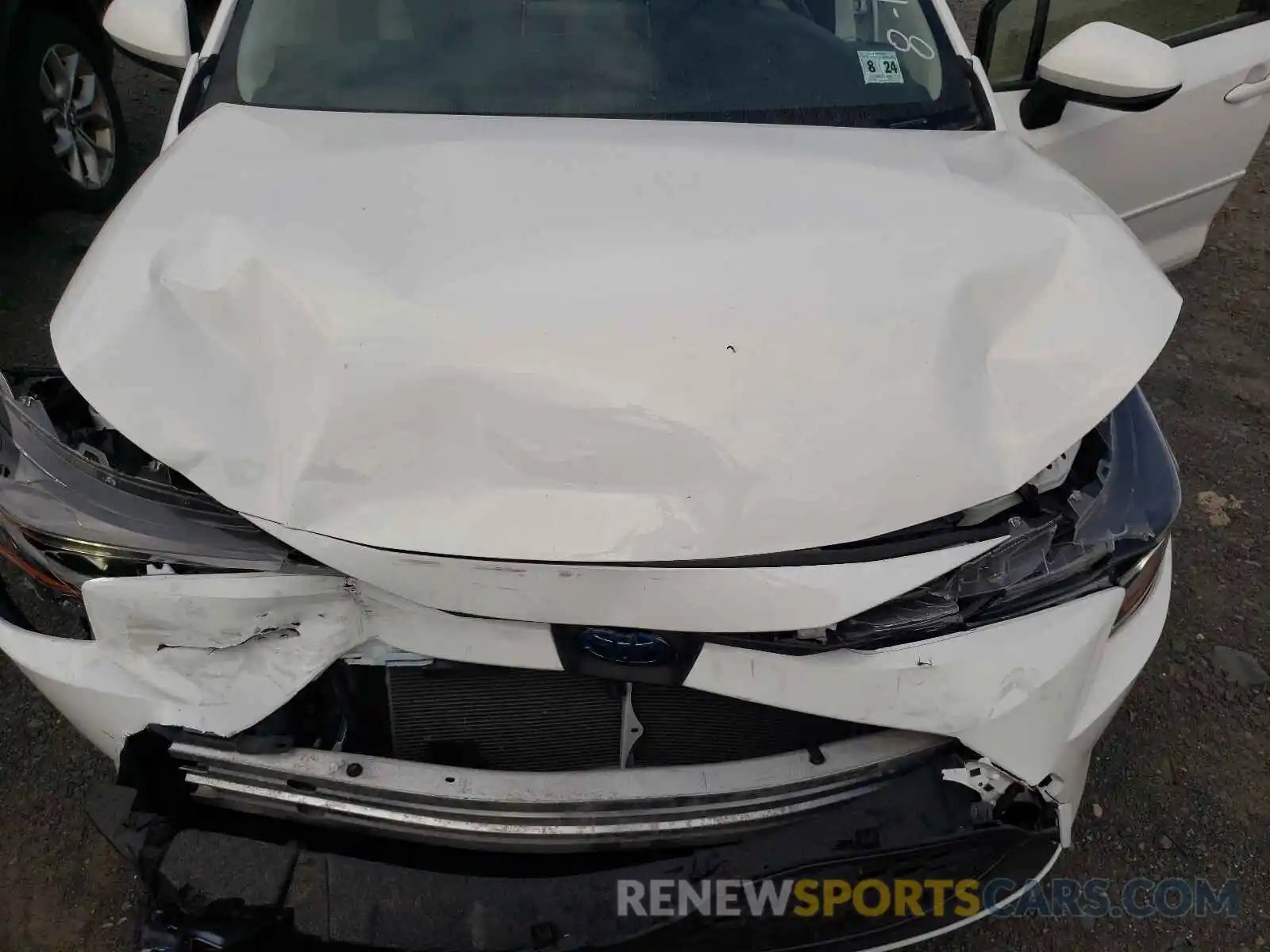 7 Photograph of a damaged car JTDEBRBE2LJ010217 TOYOTA COROLLA 2020