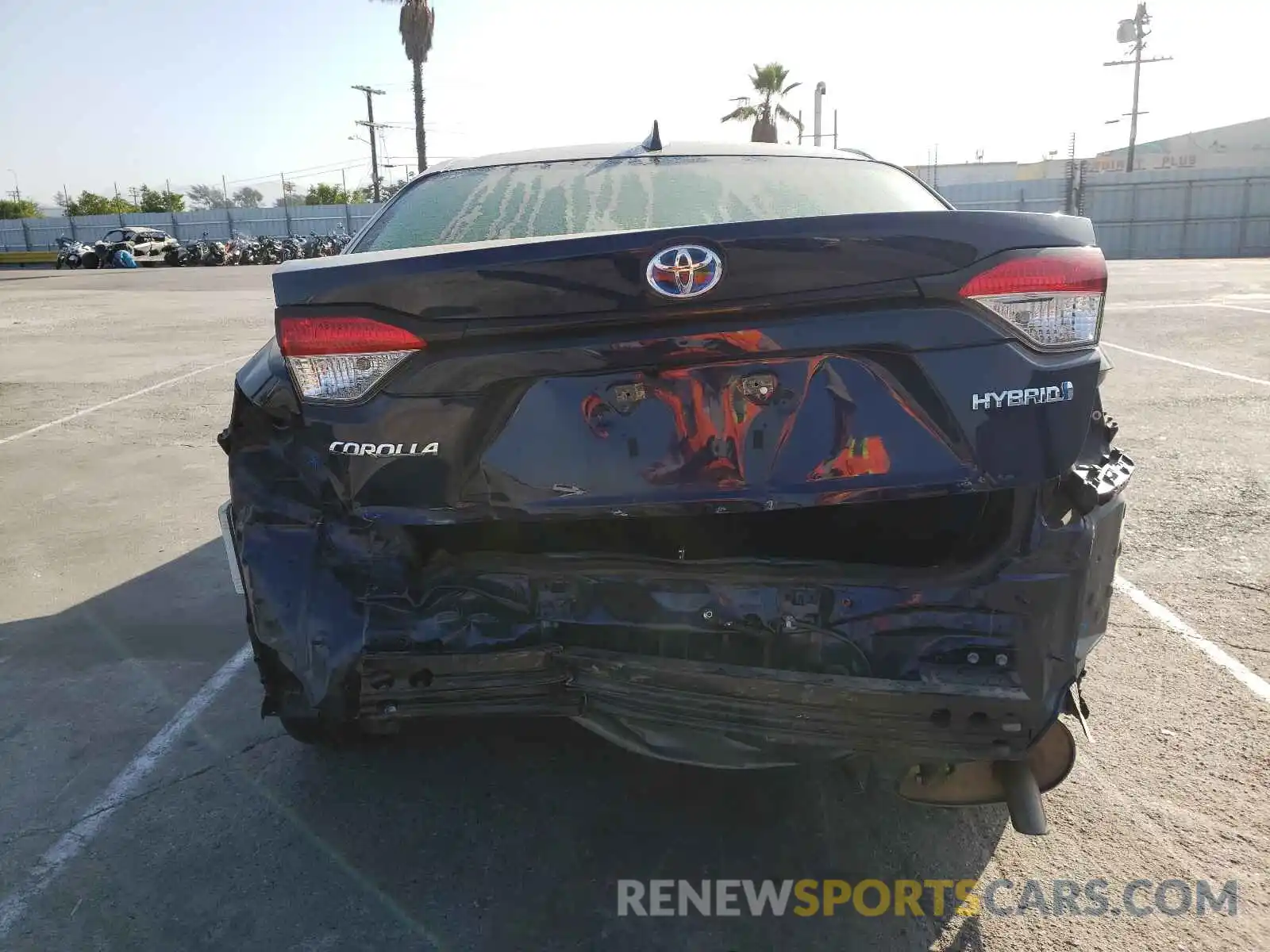 9 Photograph of a damaged car JTDEBRBE2LJ012176 TOYOTA COROLLA 2020