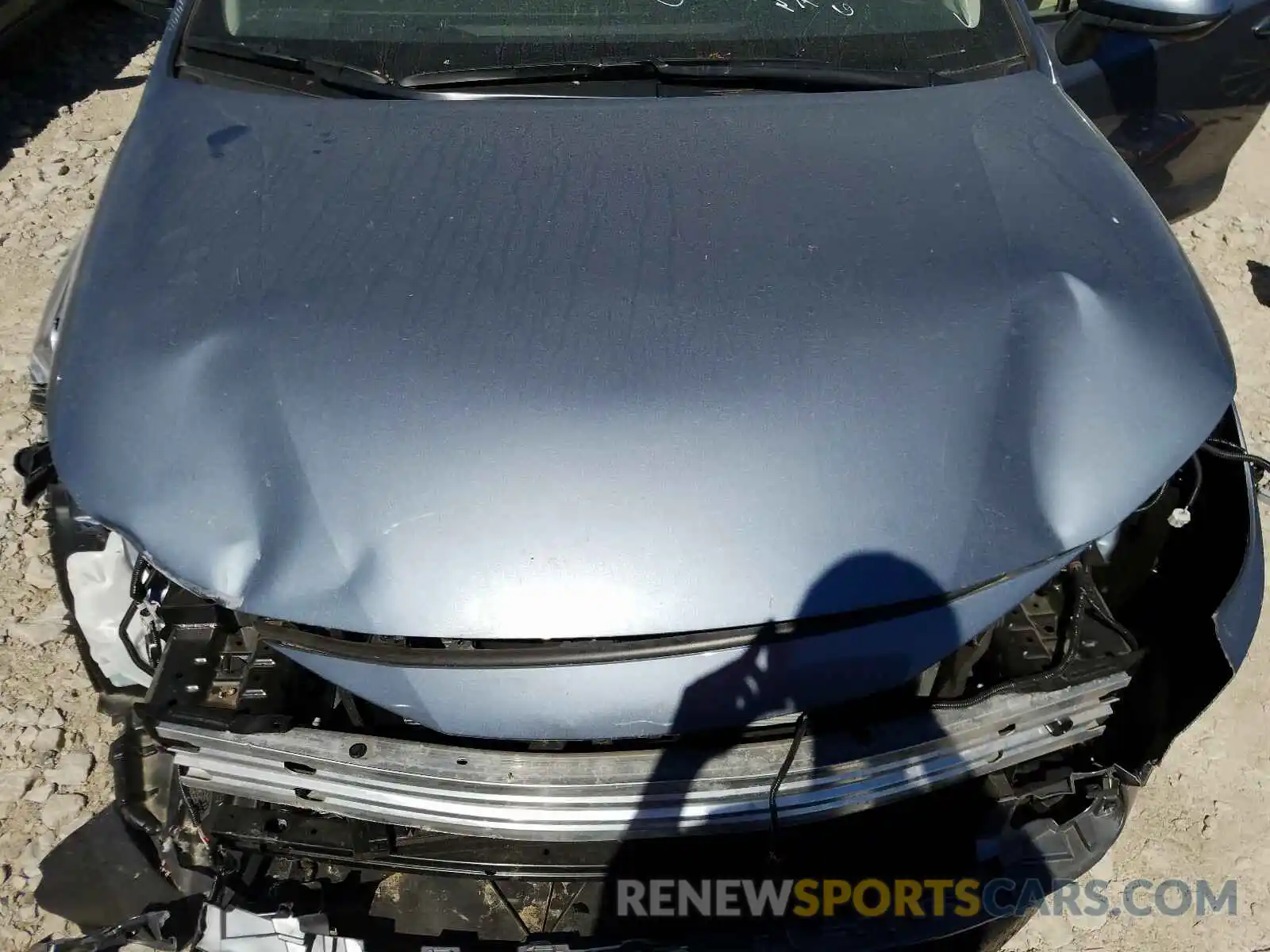 7 Photograph of a damaged car JTDEBRBE2LJ012419 TOYOTA COROLLA 2020