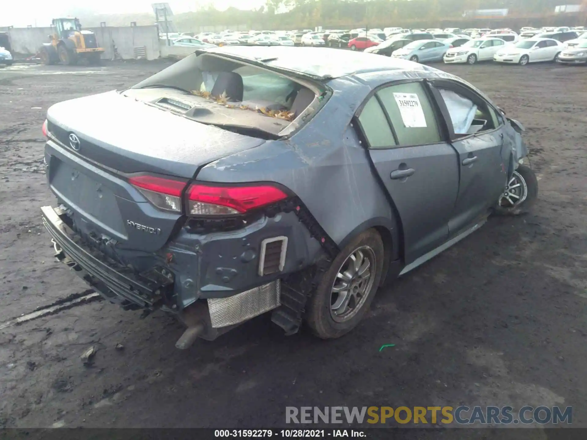 4 Photograph of a damaged car JTDEBRBE2LJ014106 TOYOTA COROLLA 2020