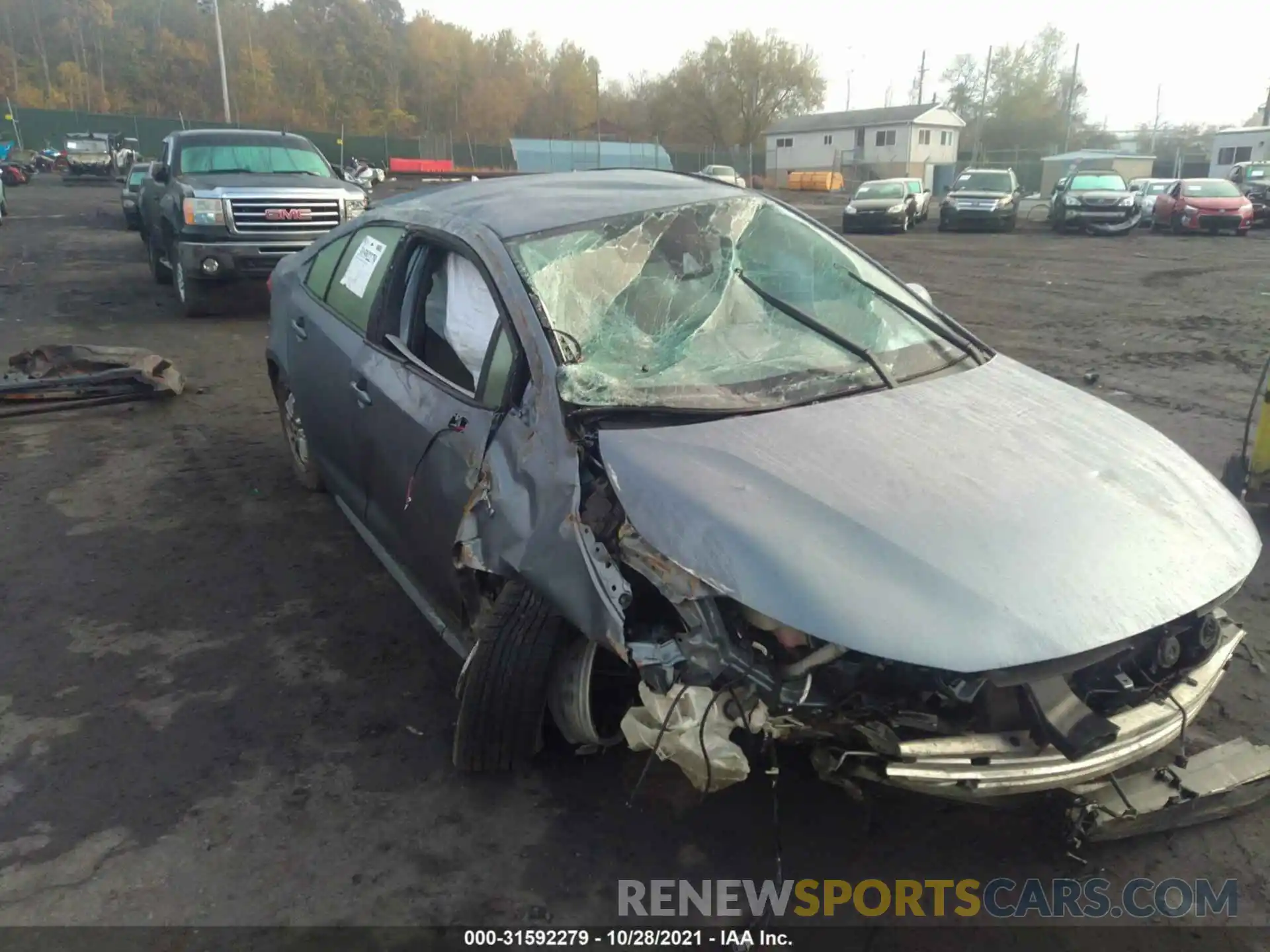 6 Photograph of a damaged car JTDEBRBE2LJ014106 TOYOTA COROLLA 2020