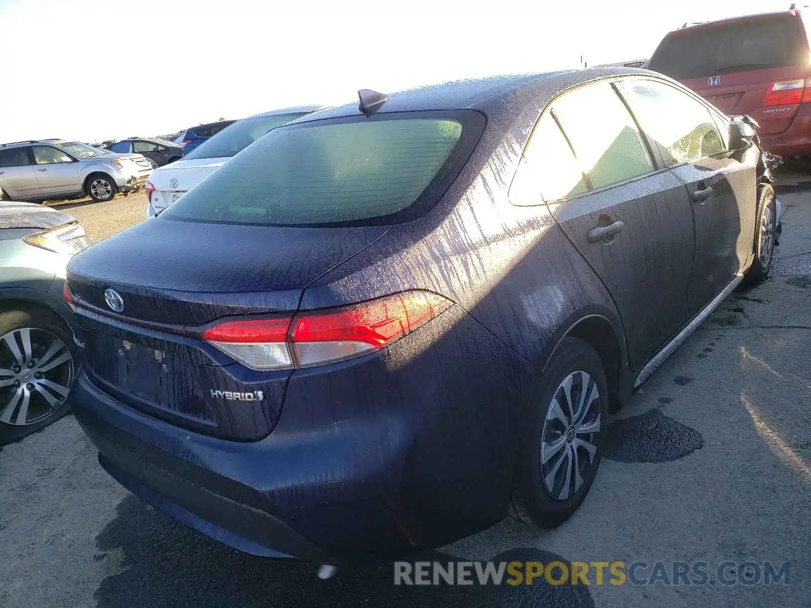 4 Photograph of a damaged car JTDEBRBE2LJ014753 TOYOTA COROLLA 2020