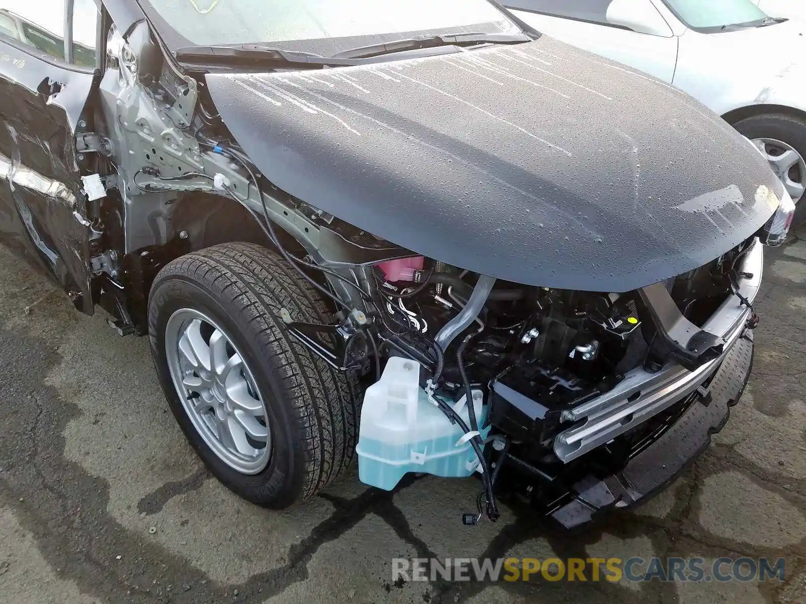 9 Photograph of a damaged car JTDEBRBE2LJ015420 TOYOTA COROLLA 2020