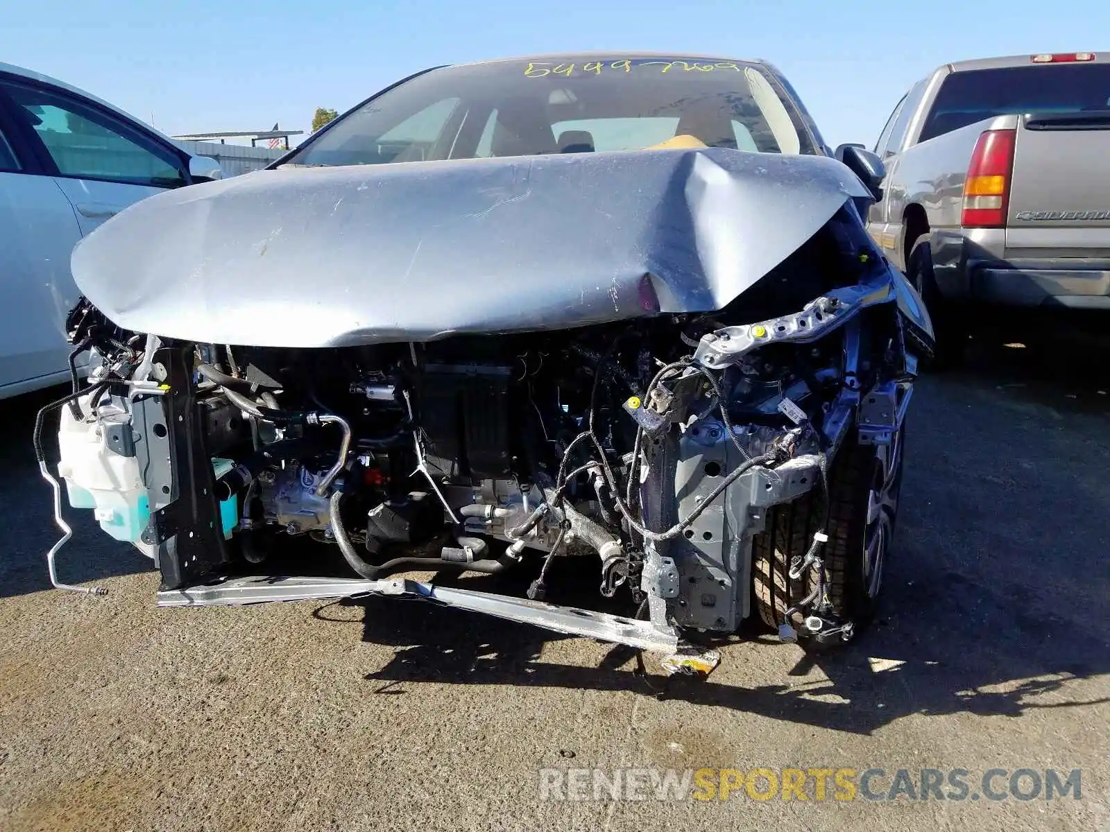 9 Photograph of a damaged car JTDEBRBE2LJ015630 TOYOTA COROLLA 2020