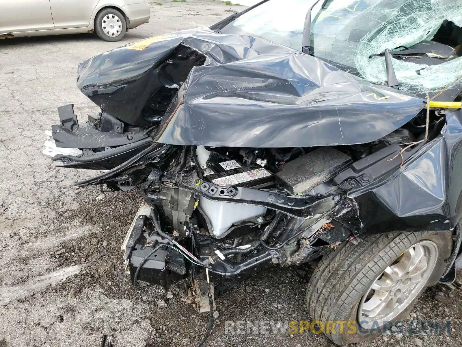 9 Photograph of a damaged car JTDEBRBE2LJ018687 TOYOTA COROLLA 2020