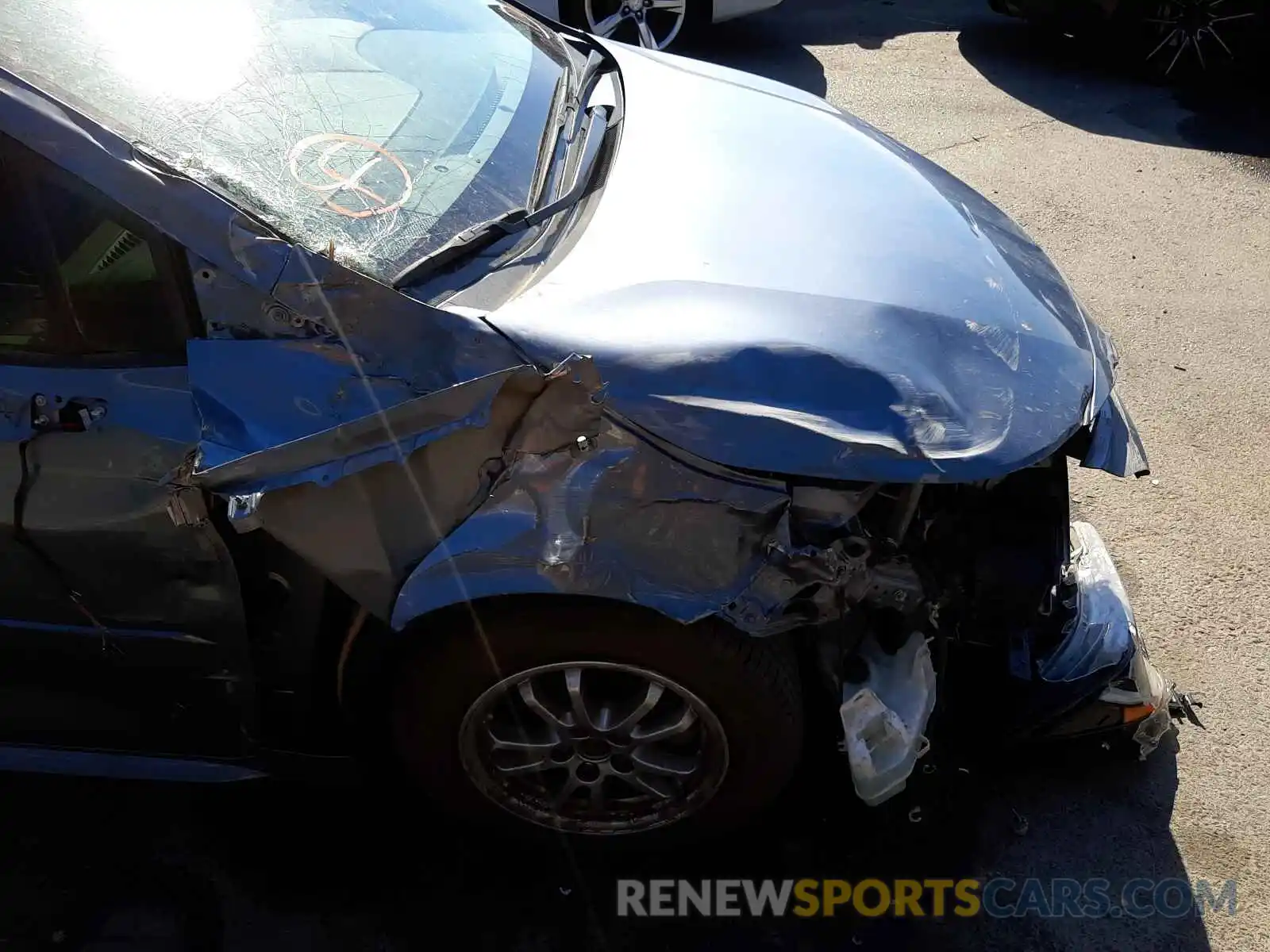 9 Photograph of a damaged car JTDEBRBE2LJ022464 TOYOTA COROLLA 2020