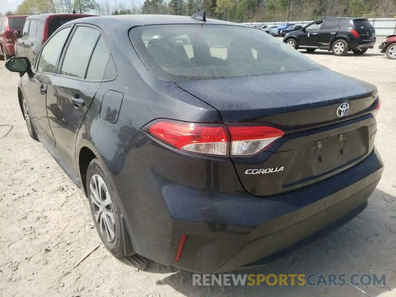 3 Photograph of a damaged car JTDEBRBE2LJ029821 TOYOTA COROLLA 2020