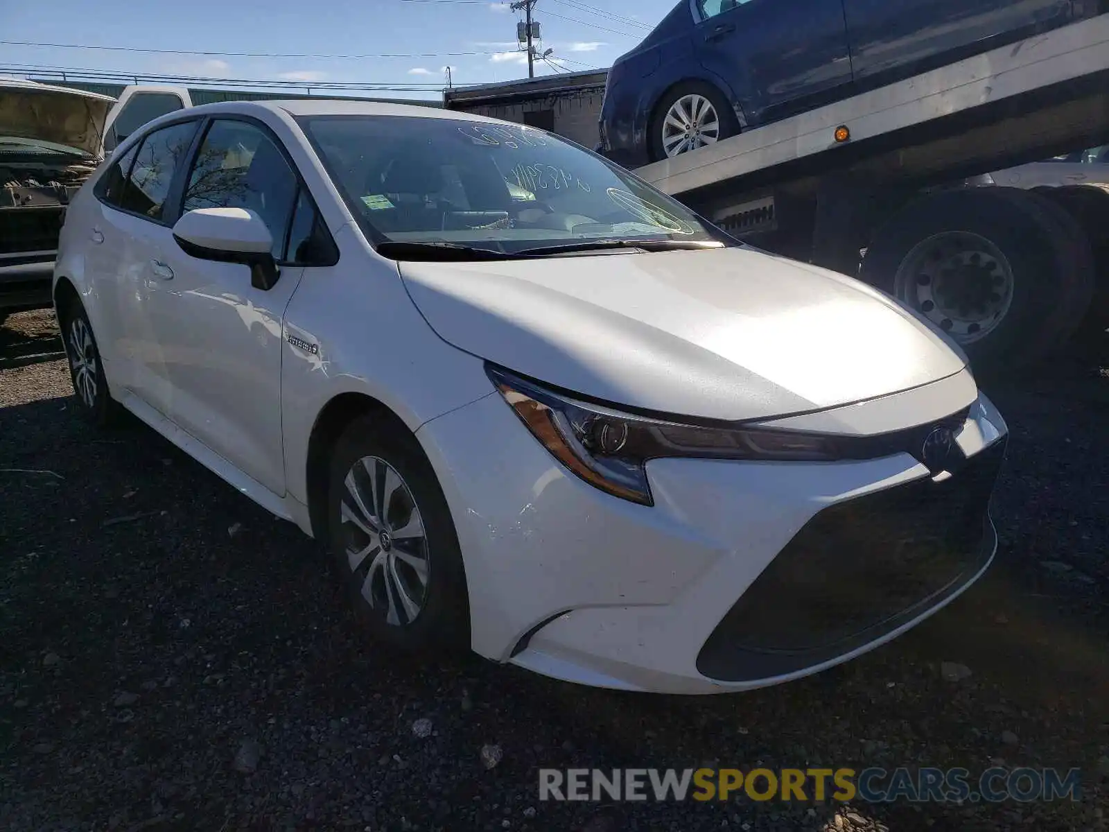 1 Photograph of a damaged car JTDEBRBE3LJ000845 TOYOTA COROLLA 2020