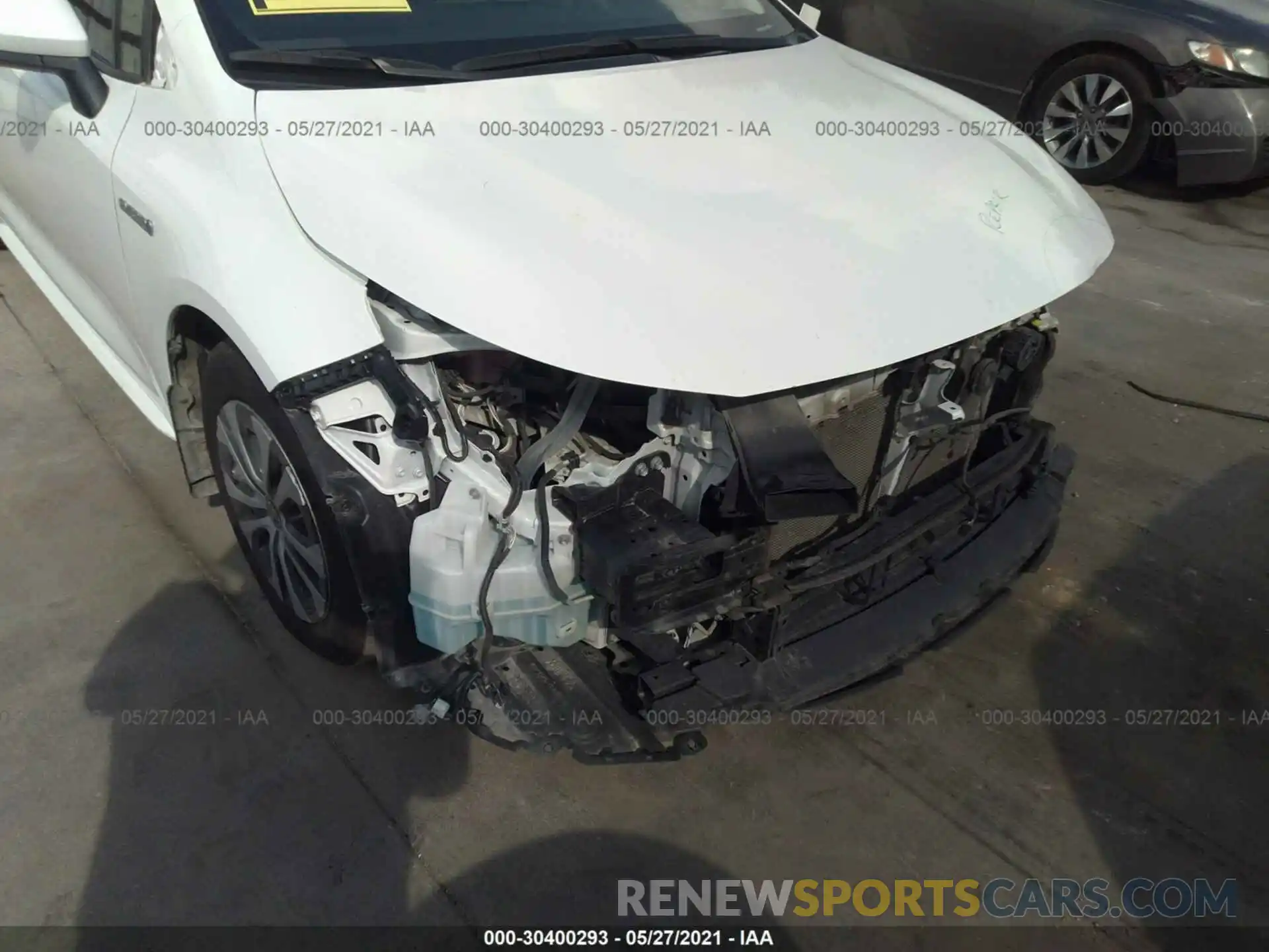 6 Photograph of a damaged car JTDEBRBE3LJ003499 TOYOTA COROLLA 2020