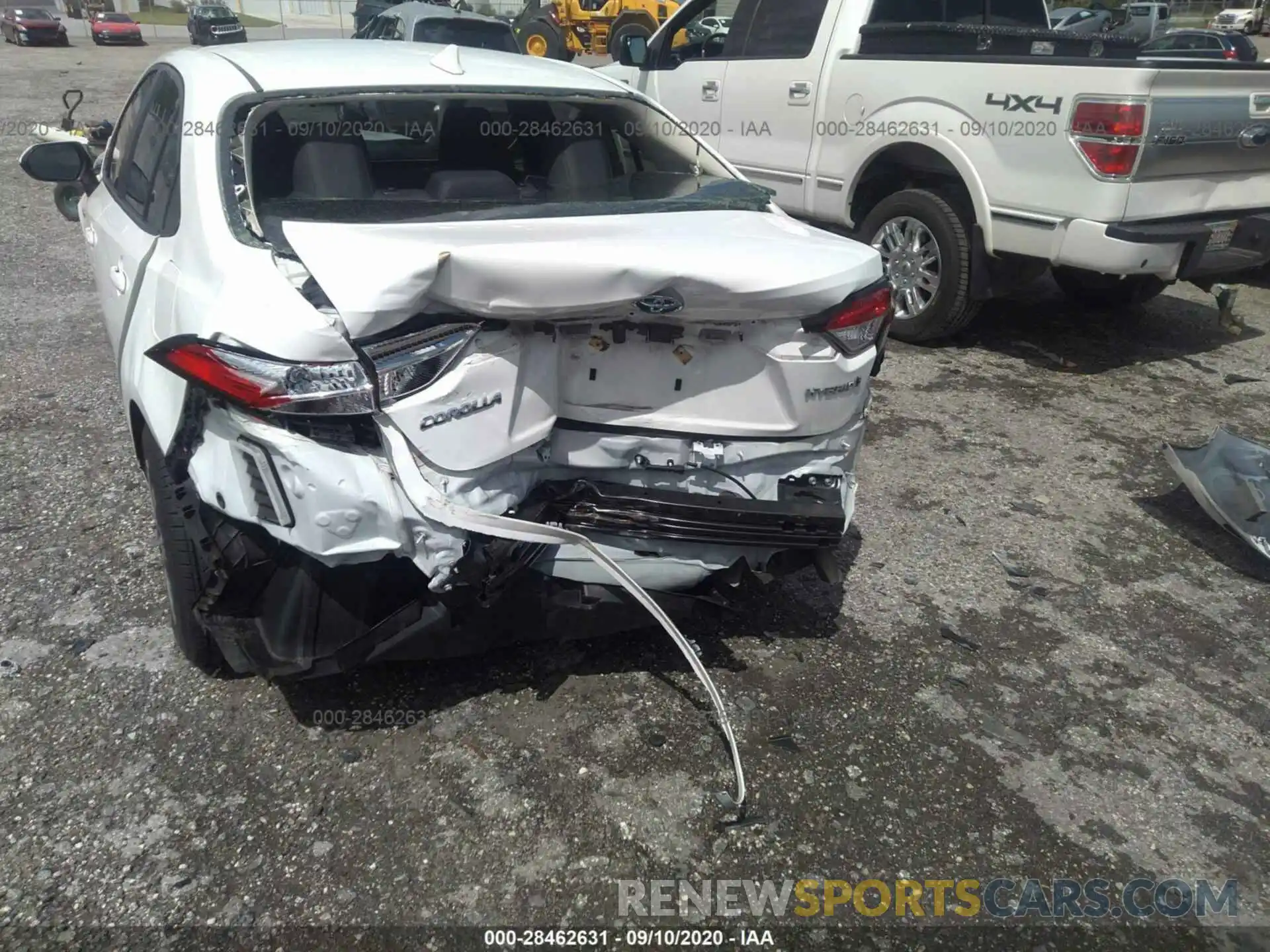 6 Photograph of a damaged car JTDEBRBE3LJ004314 TOYOTA COROLLA 2020