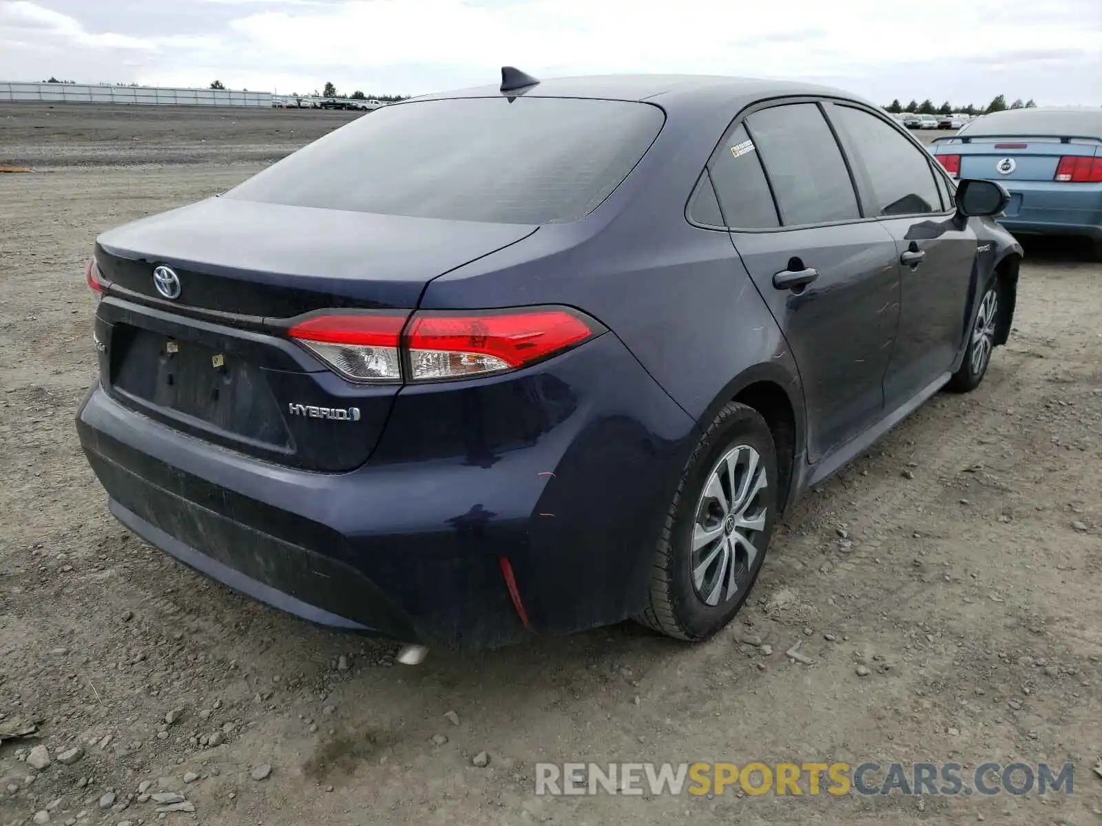 4 Photograph of a damaged car JTDEBRBE3LJ006225 TOYOTA COROLLA 2020