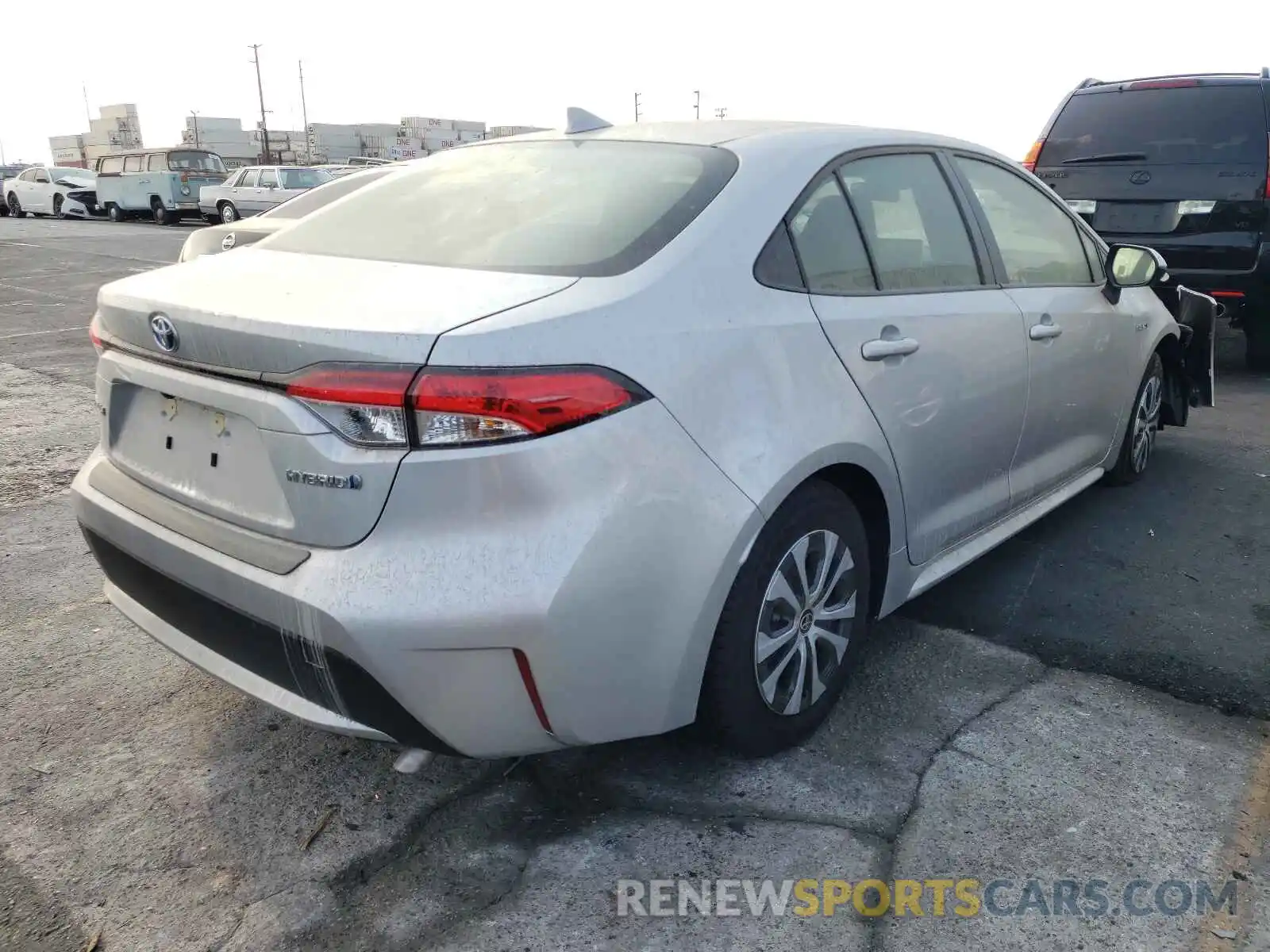 4 Photograph of a damaged car JTDEBRBE3LJ008816 TOYOTA COROLLA 2020