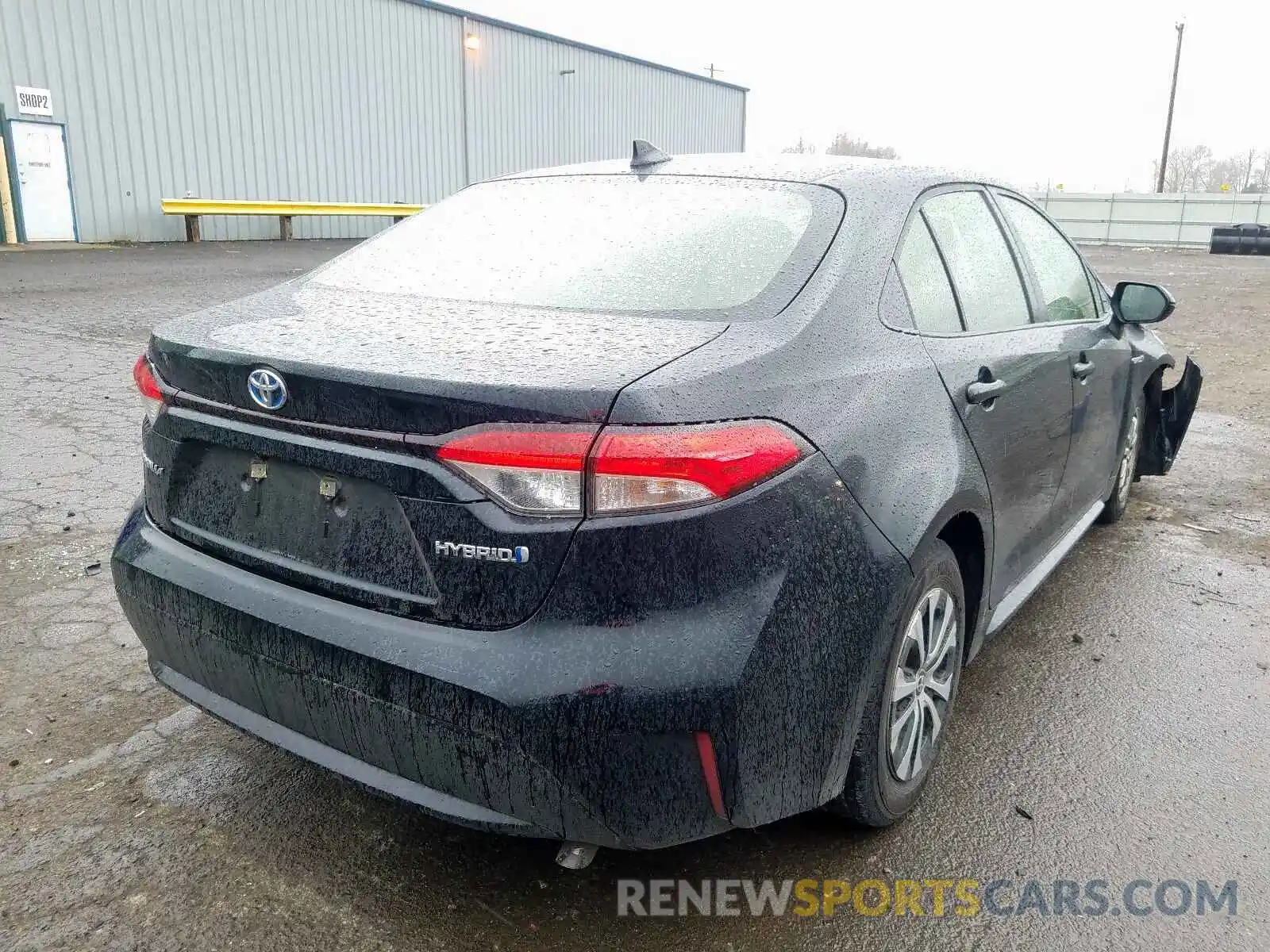 4 Photograph of a damaged car JTDEBRBE3LJ010307 TOYOTA COROLLA 2020