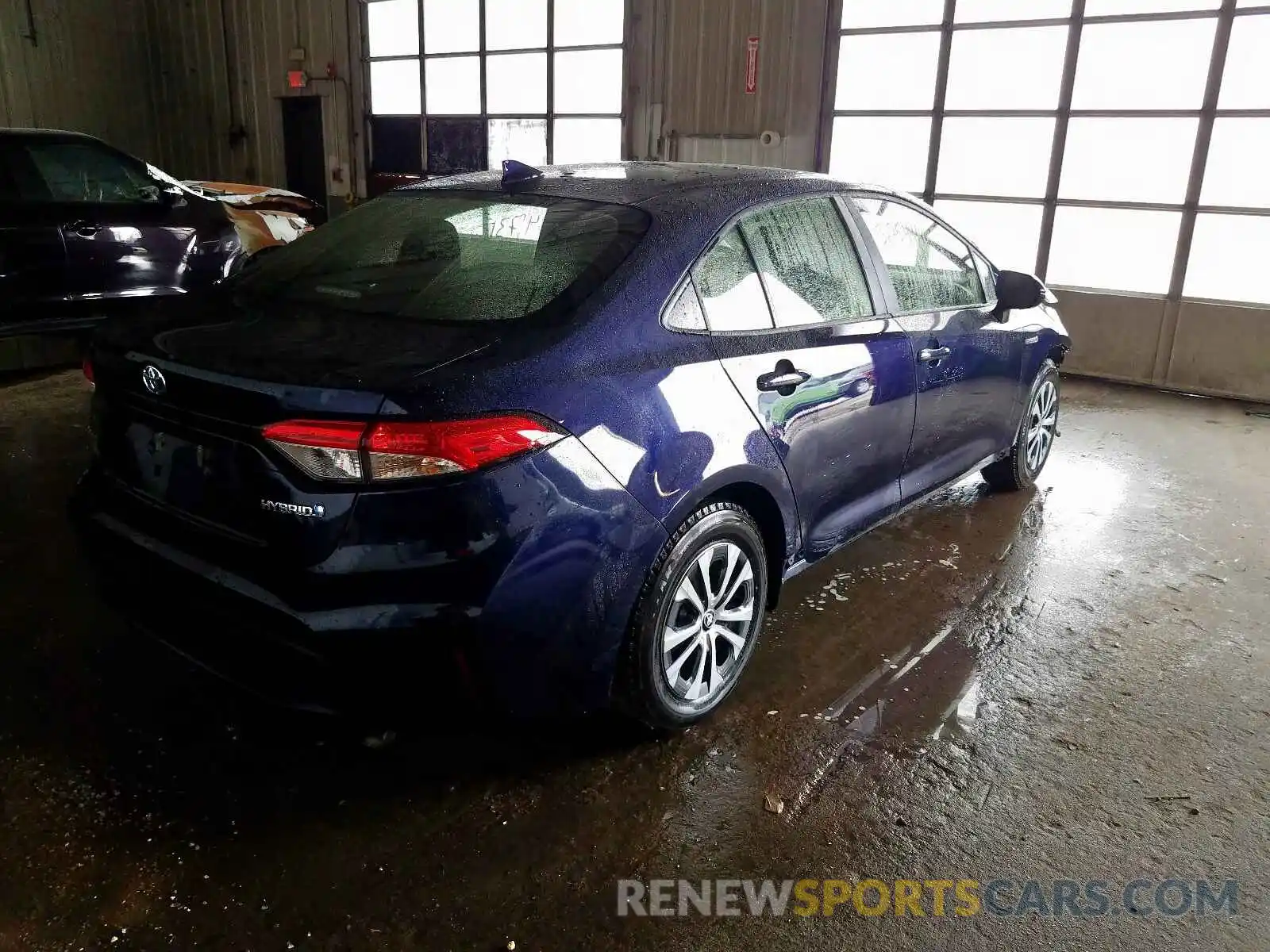 4 Photograph of a damaged car JTDEBRBE3LJ011277 TOYOTA COROLLA 2020