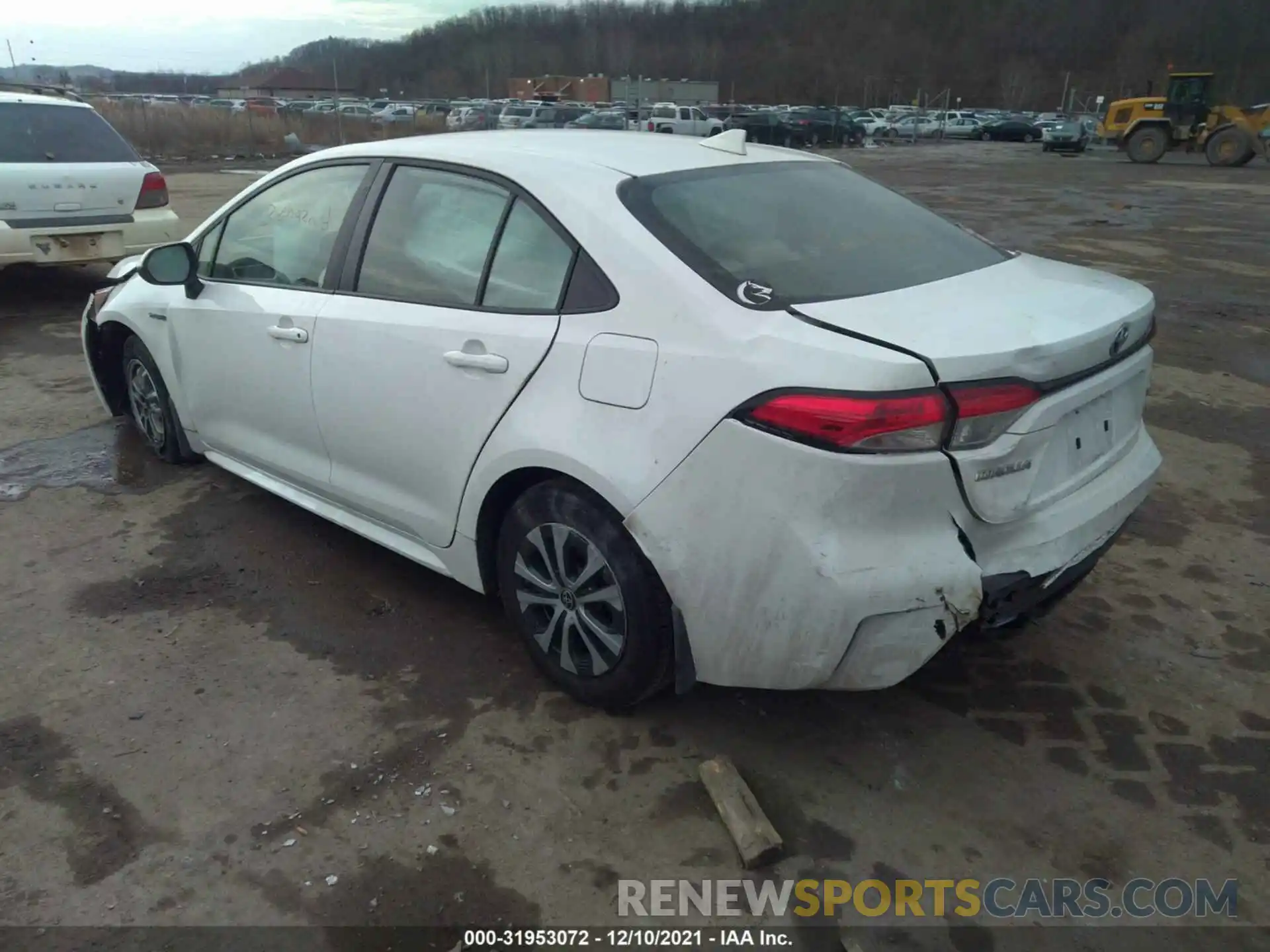 3 Photograph of a damaged car JTDEBRBE3LJ011795 TOYOTA COROLLA 2020