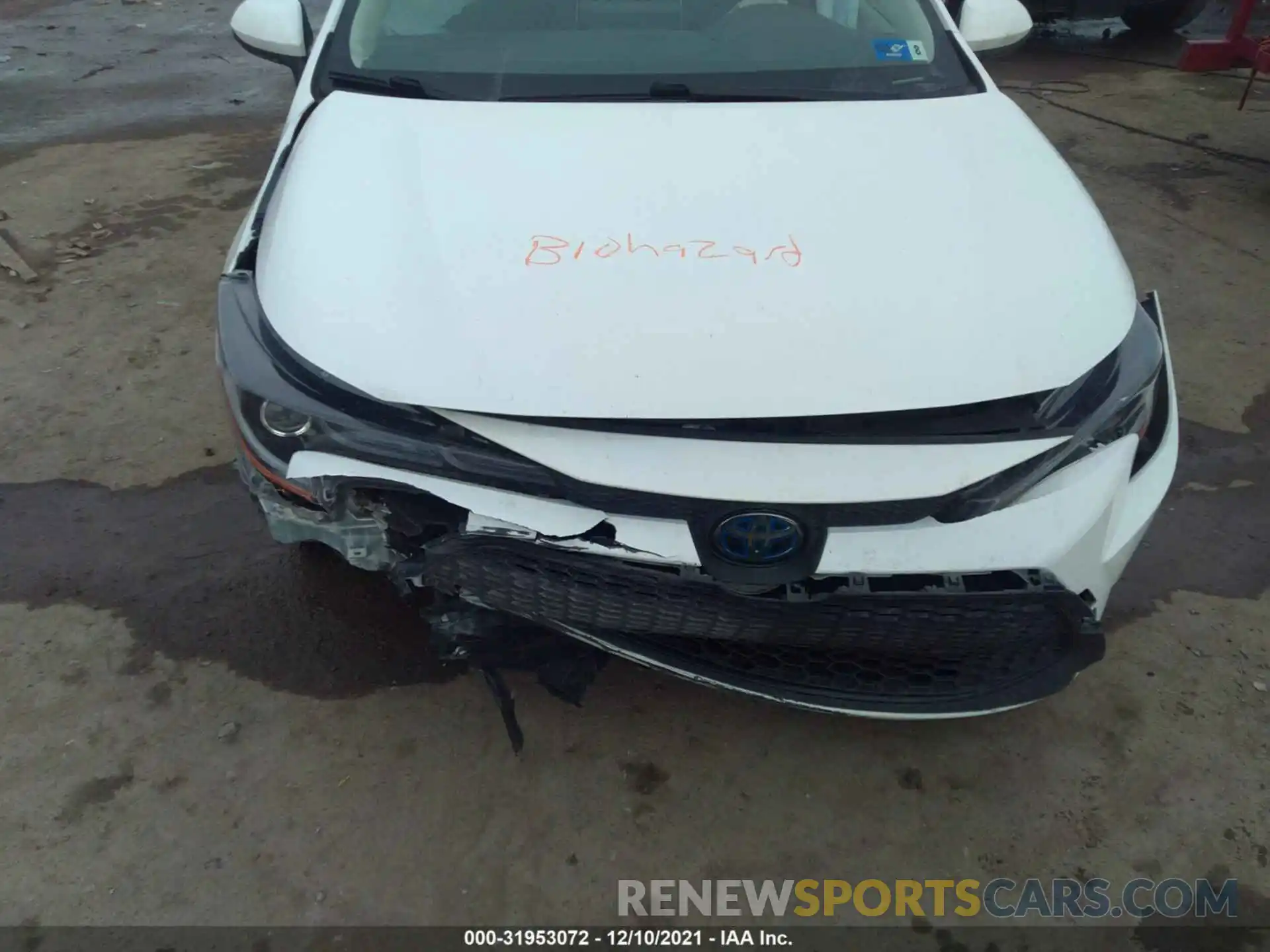 6 Photograph of a damaged car JTDEBRBE3LJ011795 TOYOTA COROLLA 2020