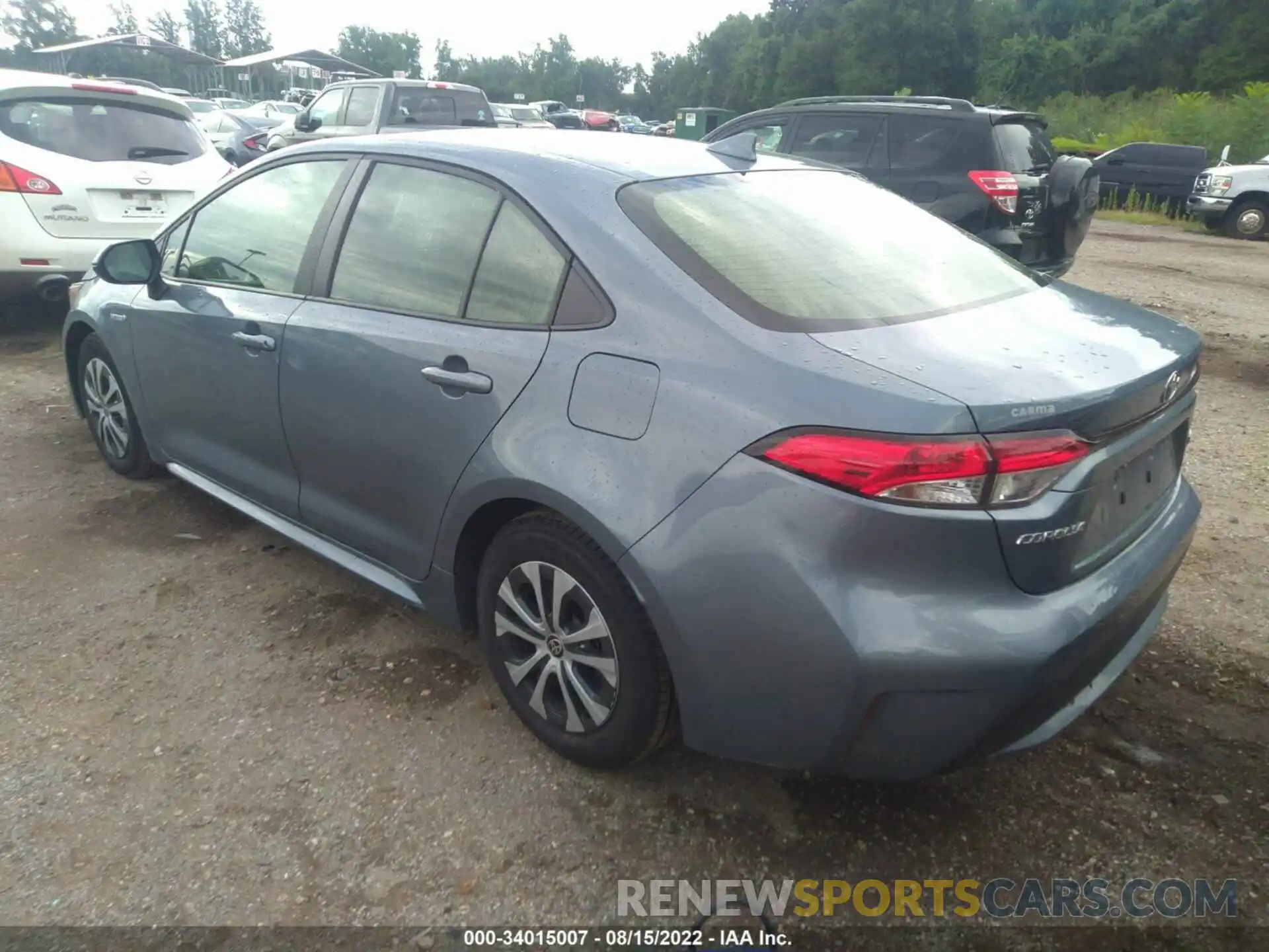 3 Photograph of a damaged car JTDEBRBE3LJ014907 TOYOTA COROLLA 2020